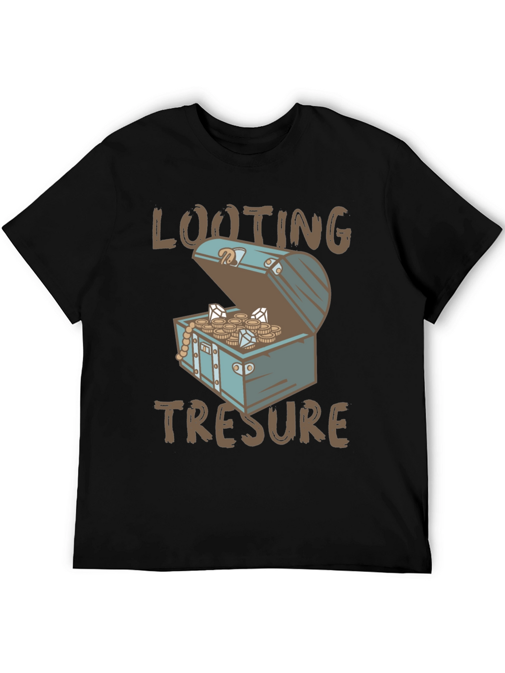 Looting Treasure Graphic T-Shirt