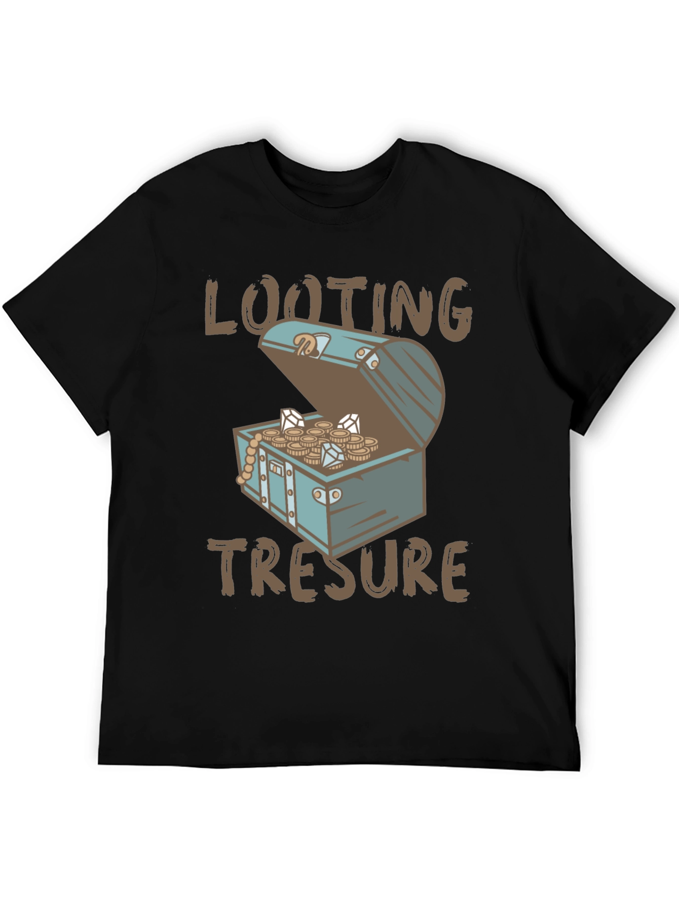 Looting Treasure Graphic T-Shirt