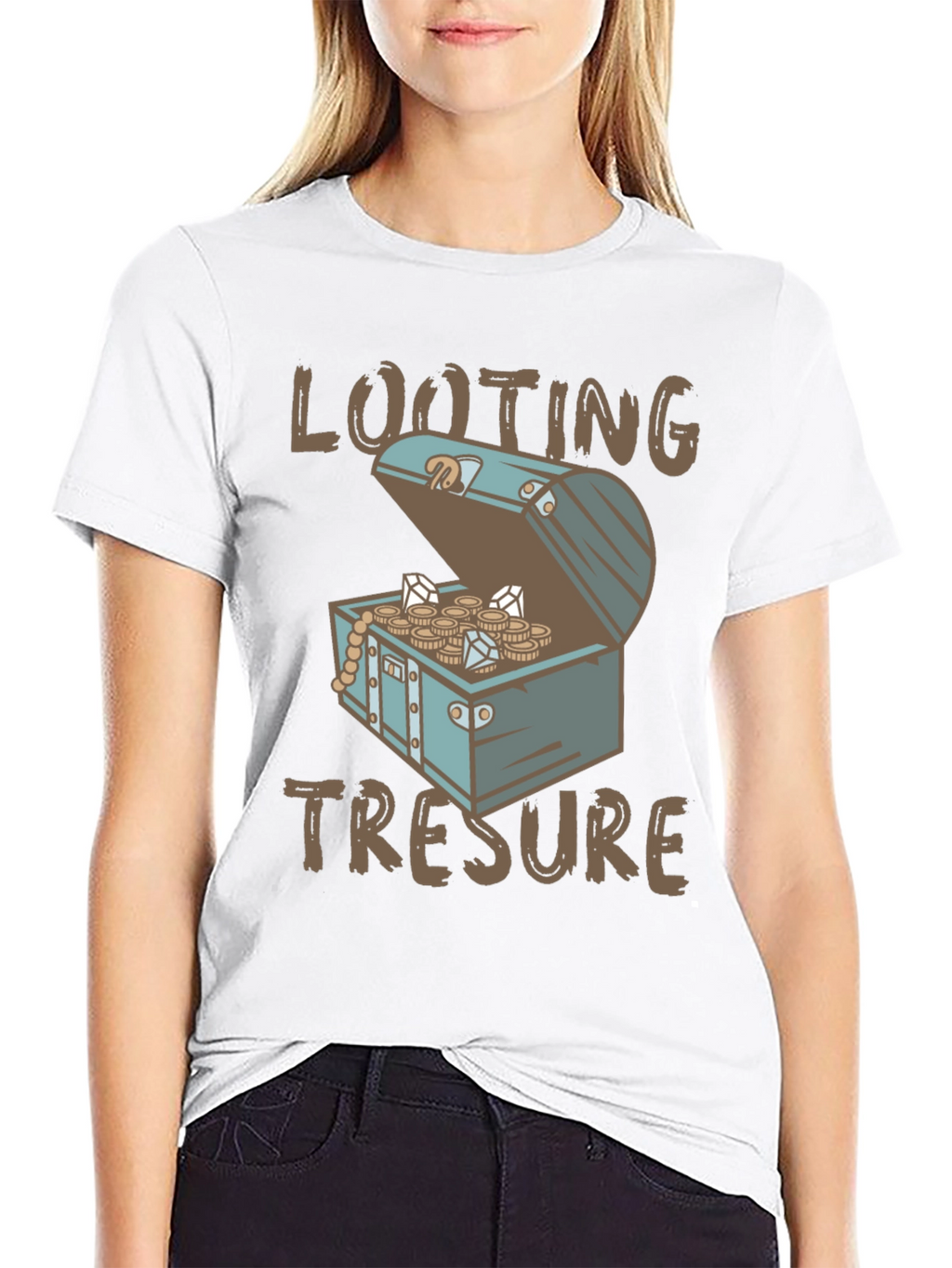 Looting Treasure Graphic T-Shirt