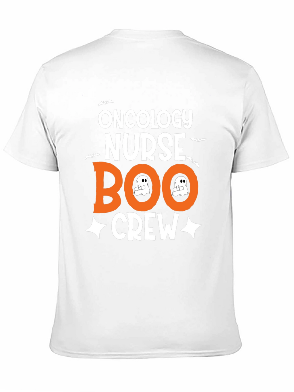Oncology Nurse Boo Crew T-Shirt - Halloween Tee