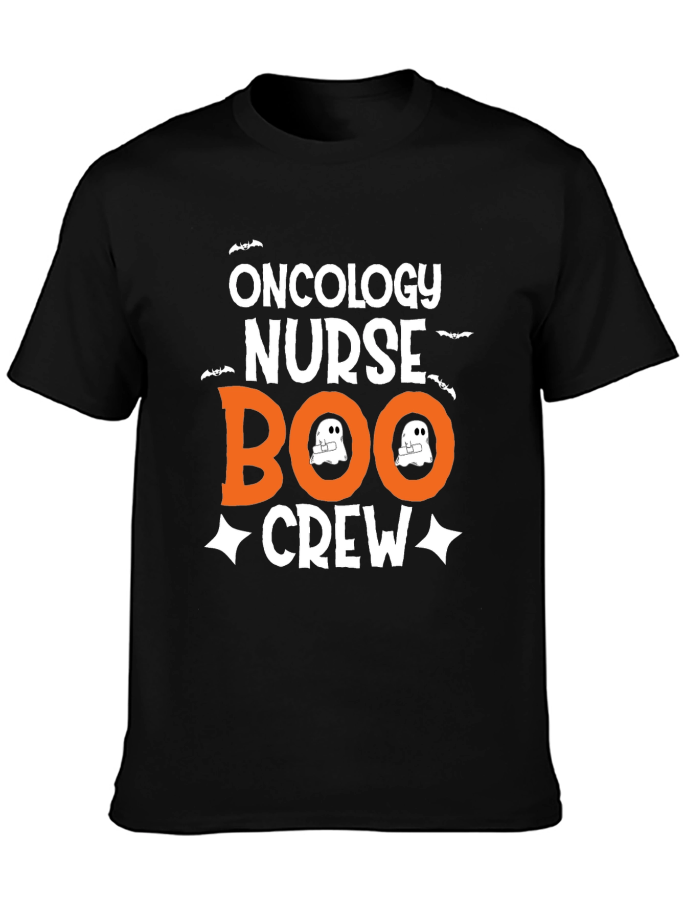 Oncology Nurse Boo Crew T-Shirt - Halloween Tee