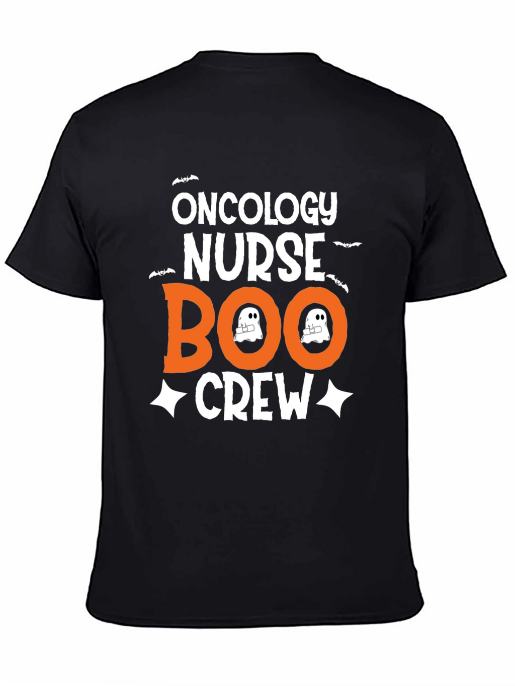 Oncology Nurse Boo Crew T-Shirt - Halloween Tee