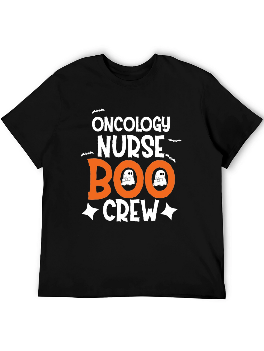 Oncology Nurse Boo Crew T-Shirt - Halloween Tee