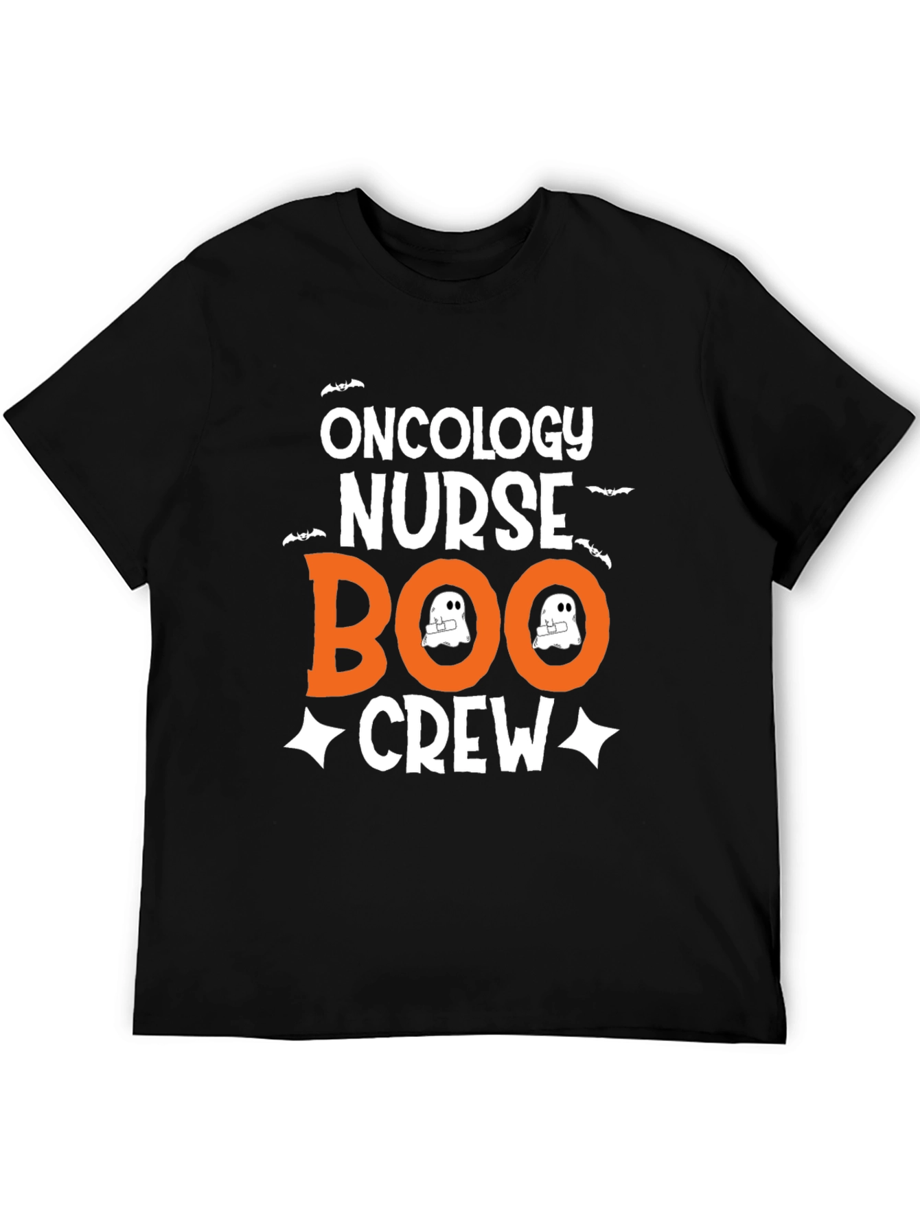 Oncology Nurse Boo Crew T-Shirt - Halloween Tee
