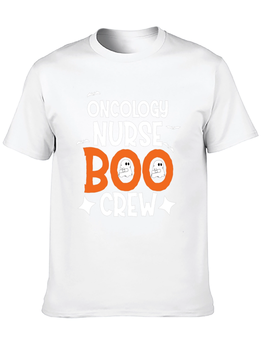 Oncology Nurse Boo Crew T-Shirt - Halloween Tee
