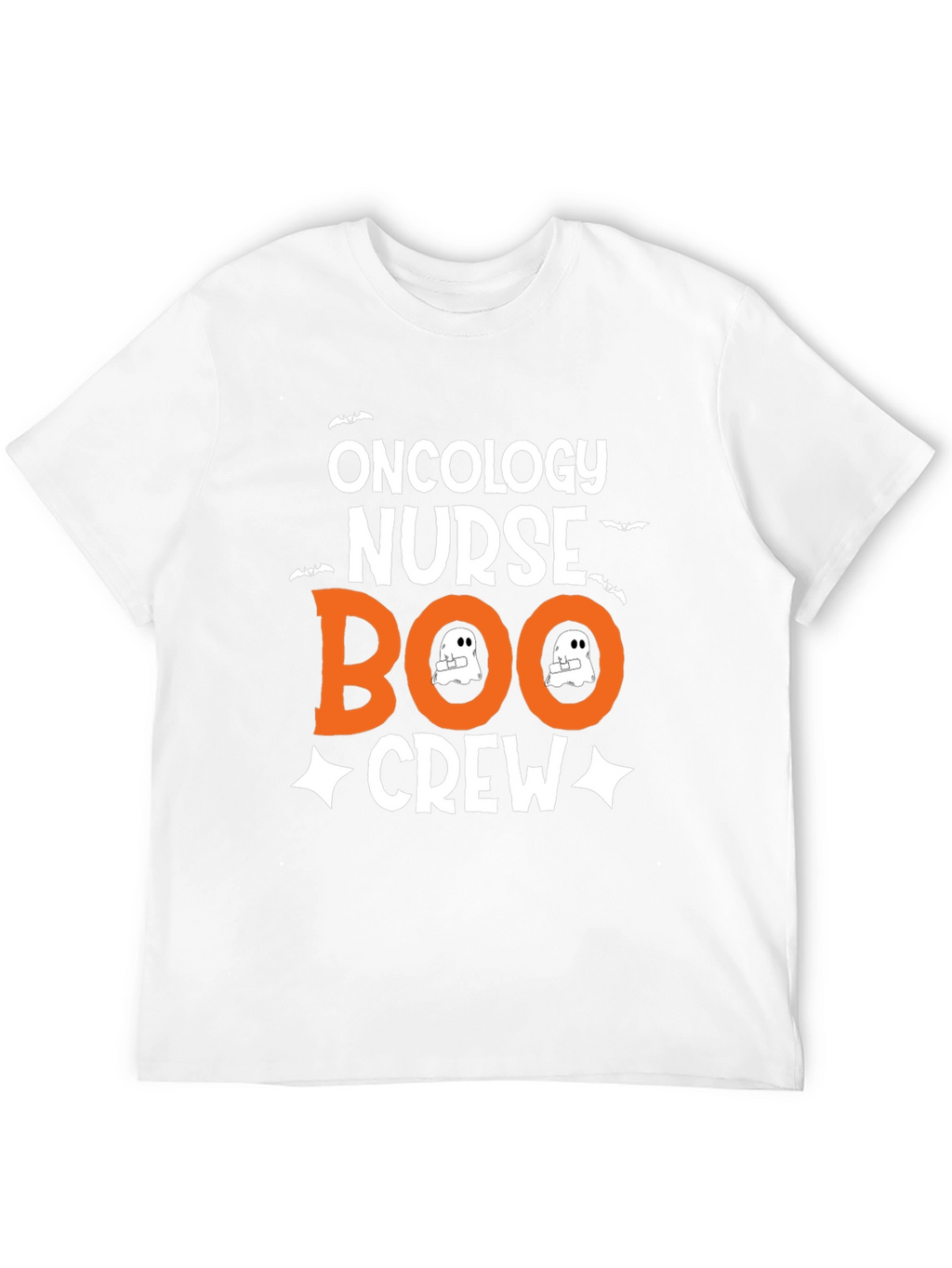 Oncology Nurse Boo Crew T-Shirt - Halloween Tee