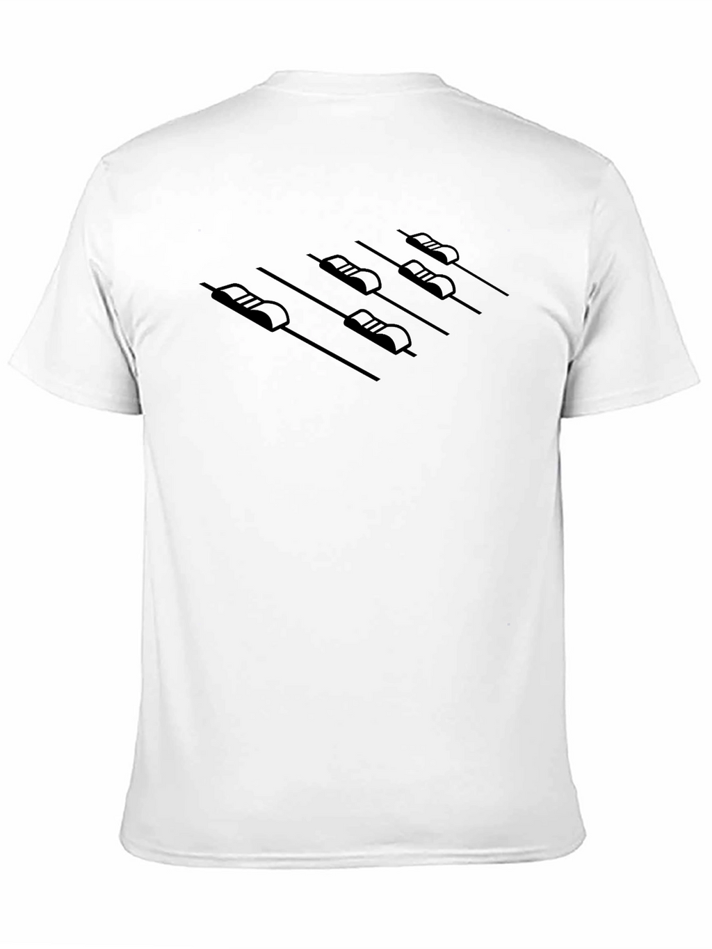Mixer Faders Graphic Tee - Modern DJ Style