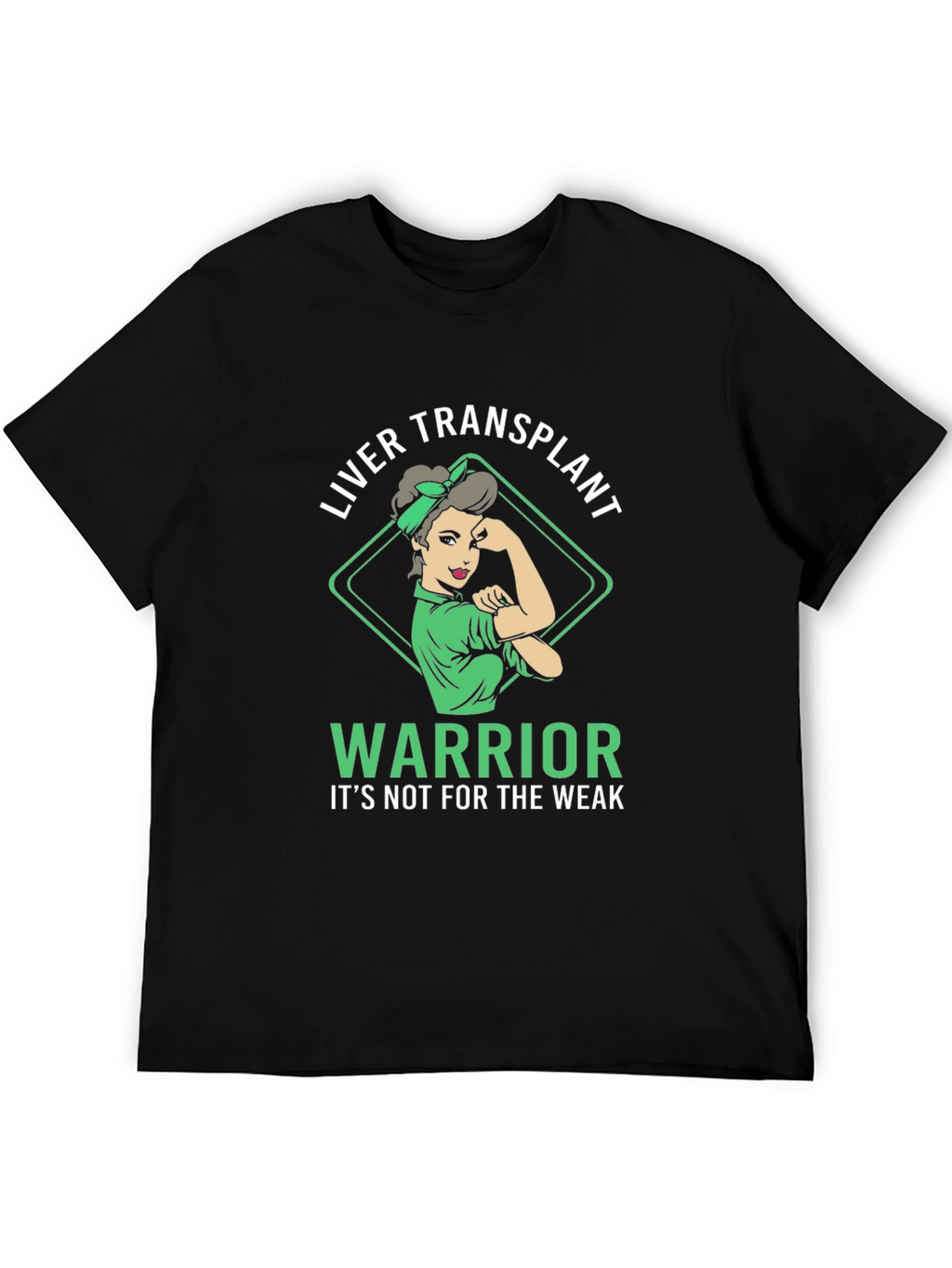 Liver Transplant Warrior Graphic T-Shirt