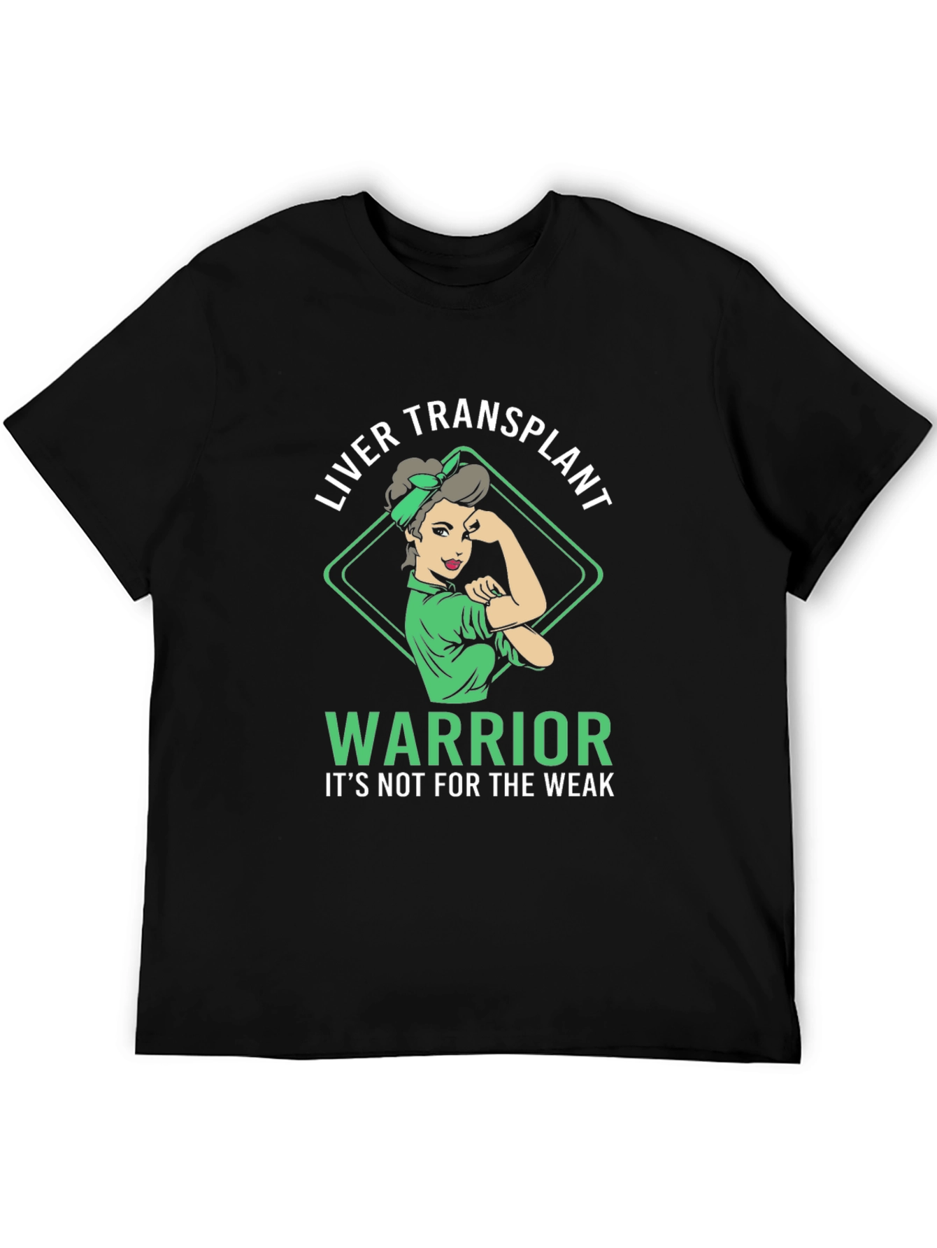 Liver Transplant Warrior Graphic T-Shirt