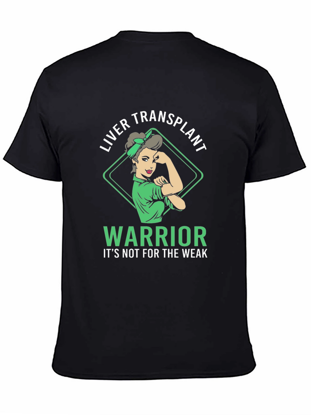 Liver Transplant Warrior Graphic T-Shirt