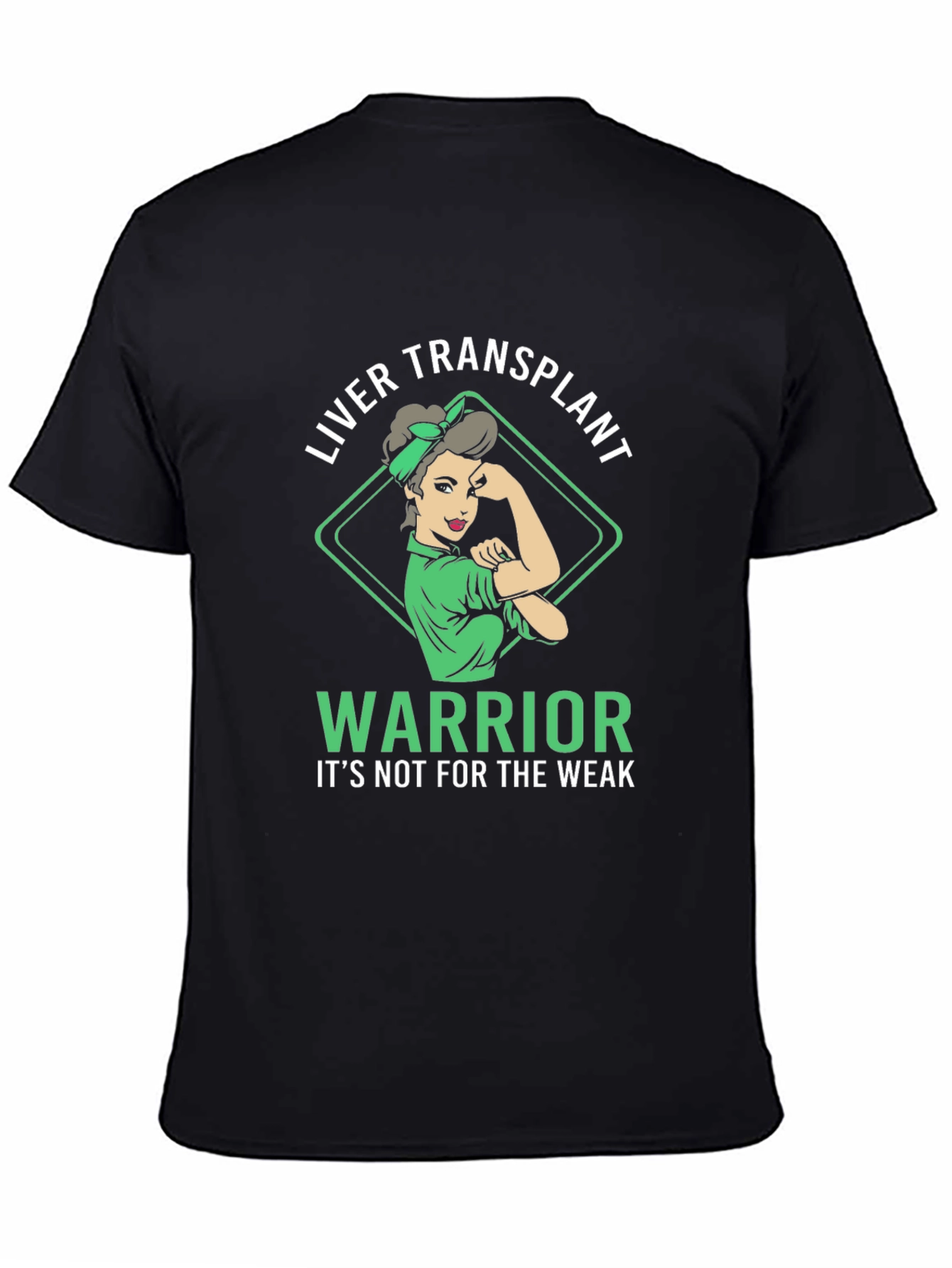 Liver Transplant Warrior Graphic T-Shirt