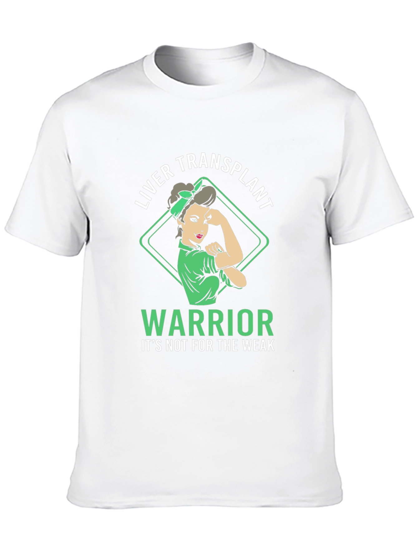 Liver Transplant Warrior Graphic T-Shirt