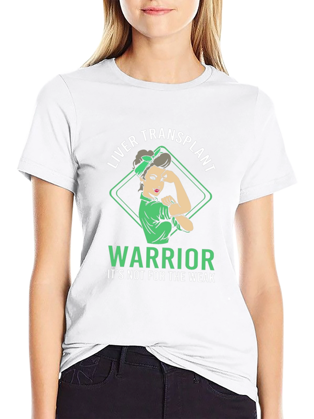 Liver Transplant Warrior Graphic T-Shirt