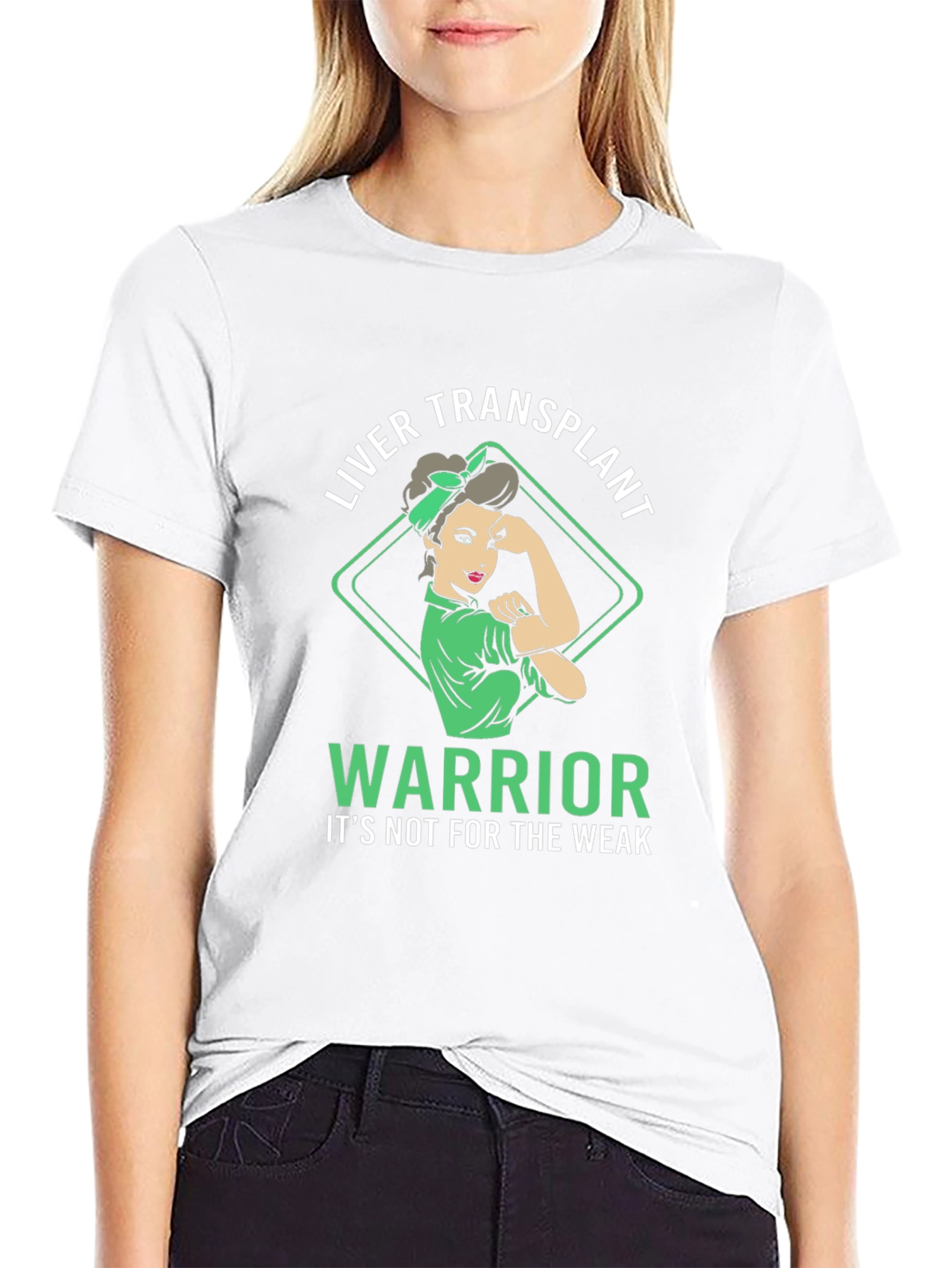 Liver Transplant Warrior Graphic T-Shirt