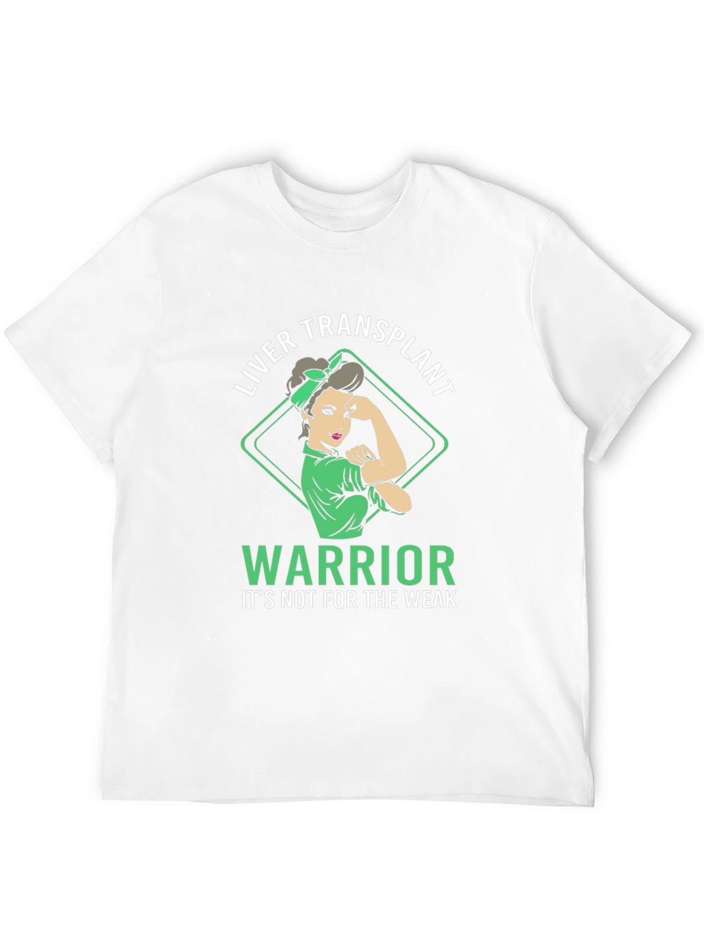 Liver Transplant Warrior Graphic T-Shirt