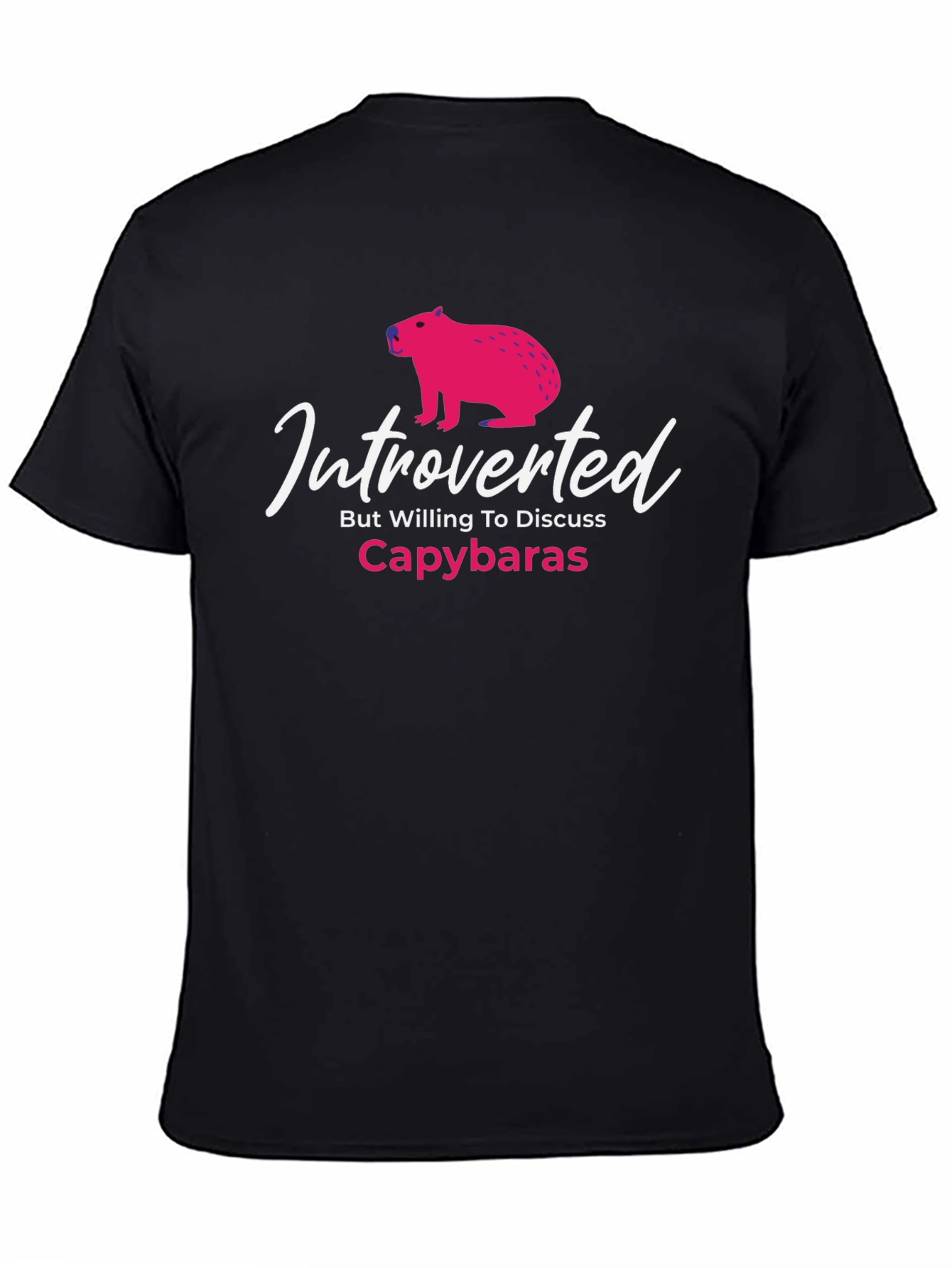 Introverted Capybaras Graphic T-Shirt