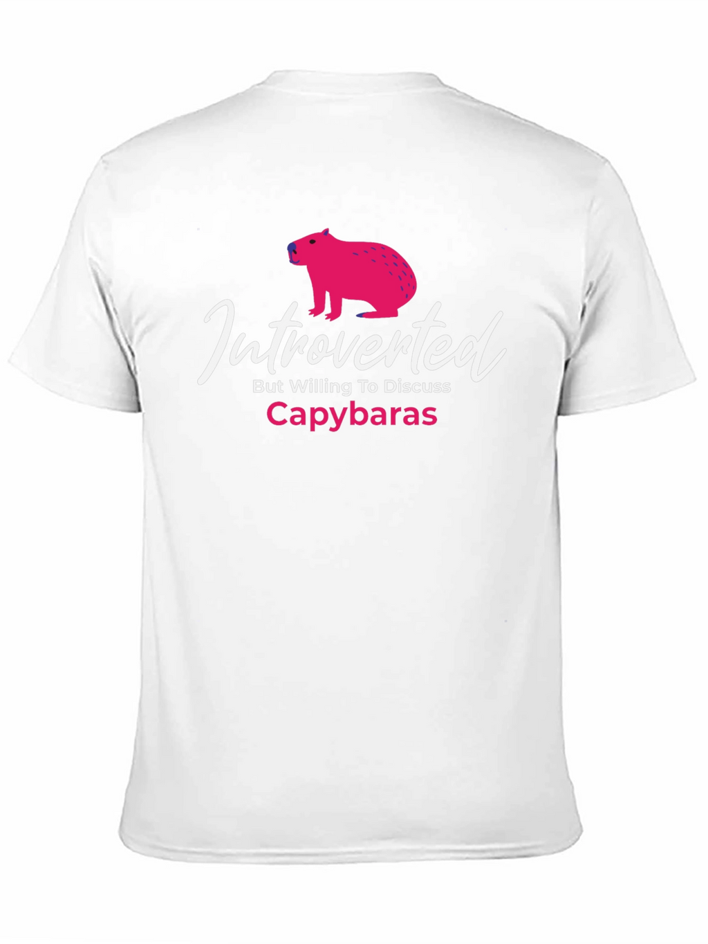 Introverted Capybaras Graphic T-Shirt