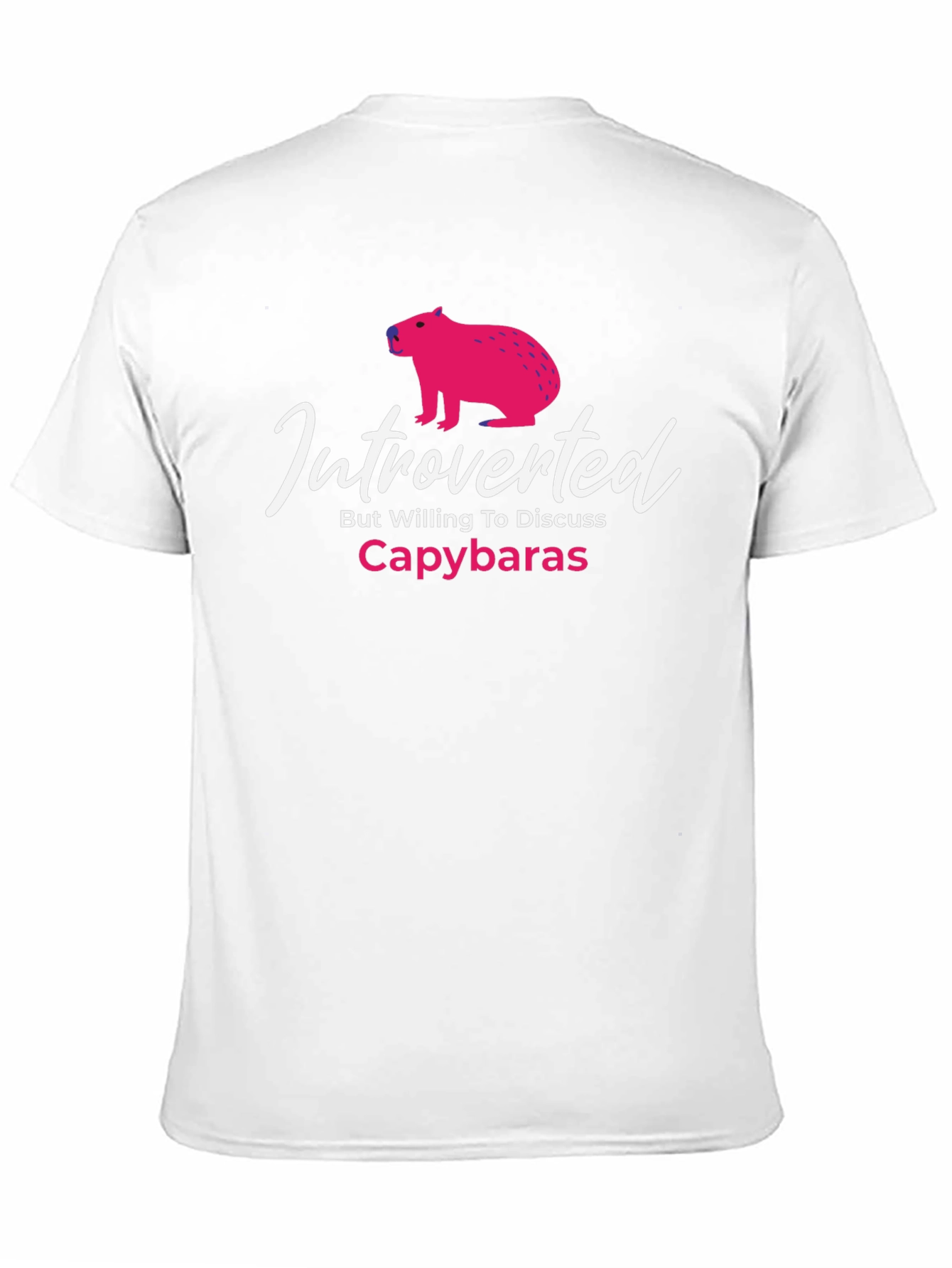 Introverted Capybaras Graphic T-Shirt