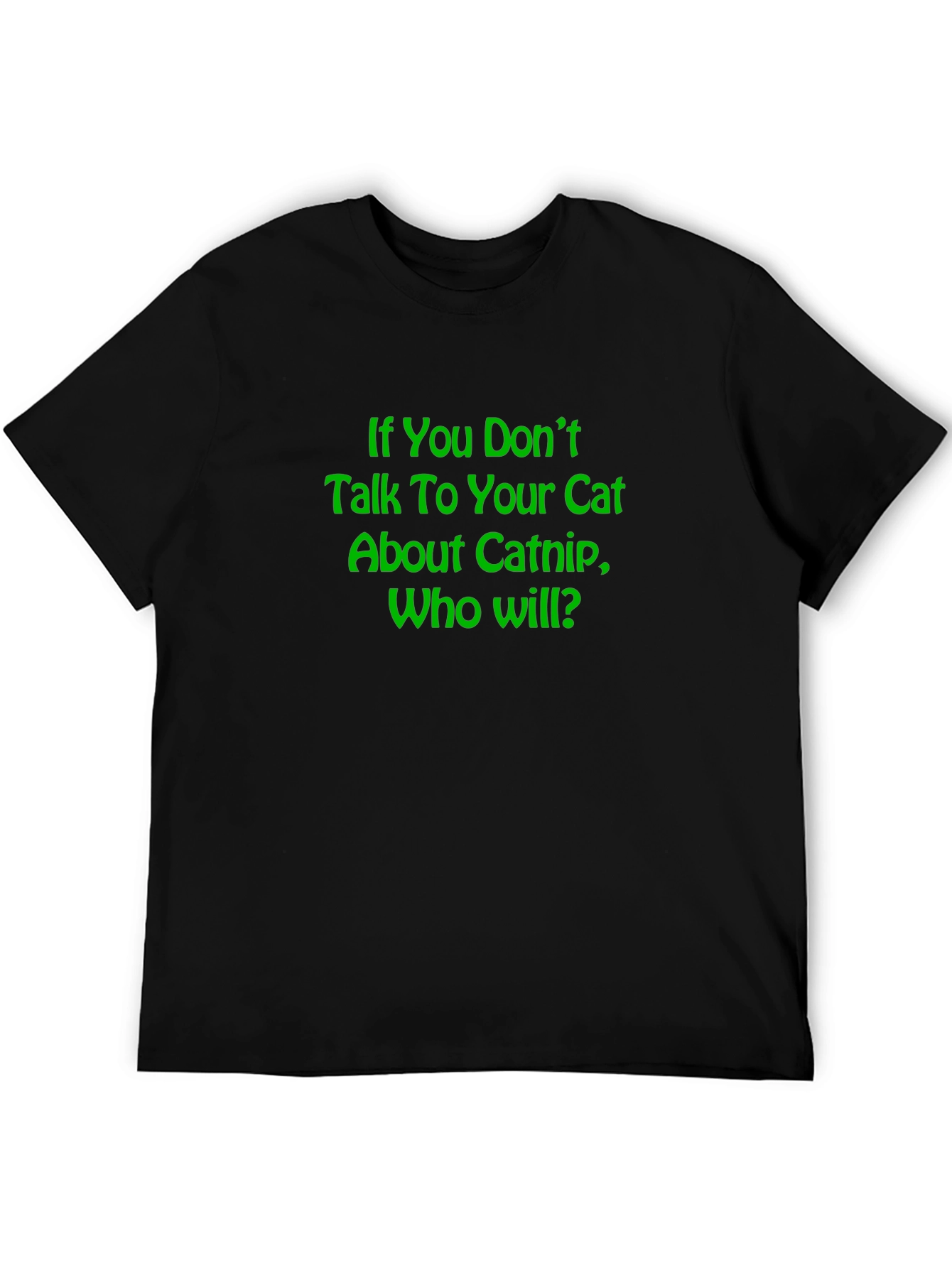 Catnip Conversation T-Shirt - Novelty Tee