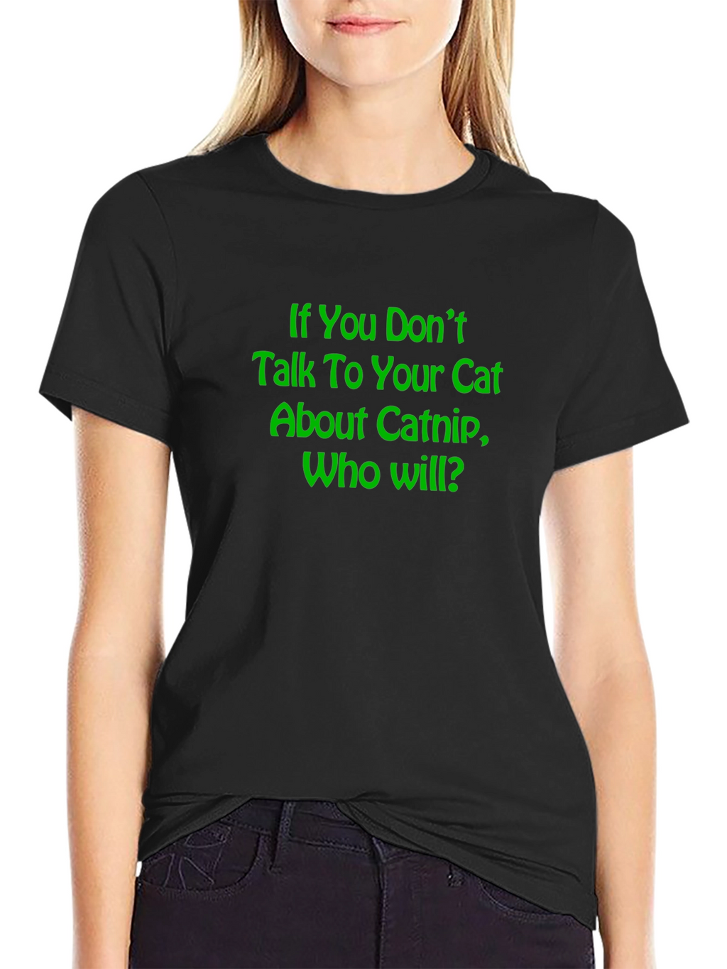 Catnip Conversation T-Shirt - Novelty Tee