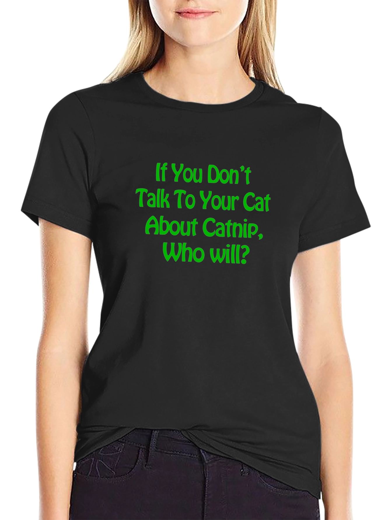 Catnip Conversation T-Shirt - Novelty Tee
