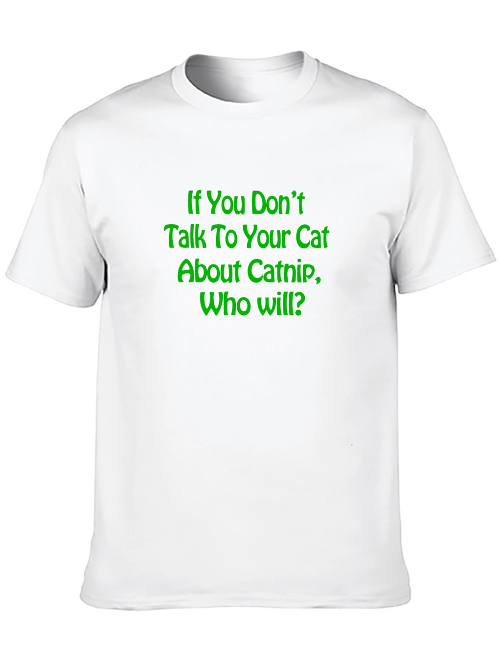 Catnip Conversation T-Shirt - Novelty Tee