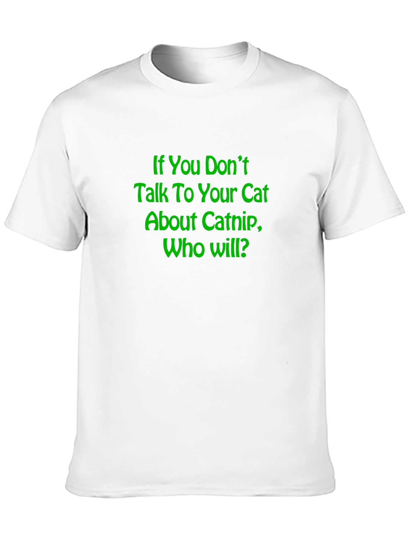 Catnip Conversation T-Shirt - Novelty Tee