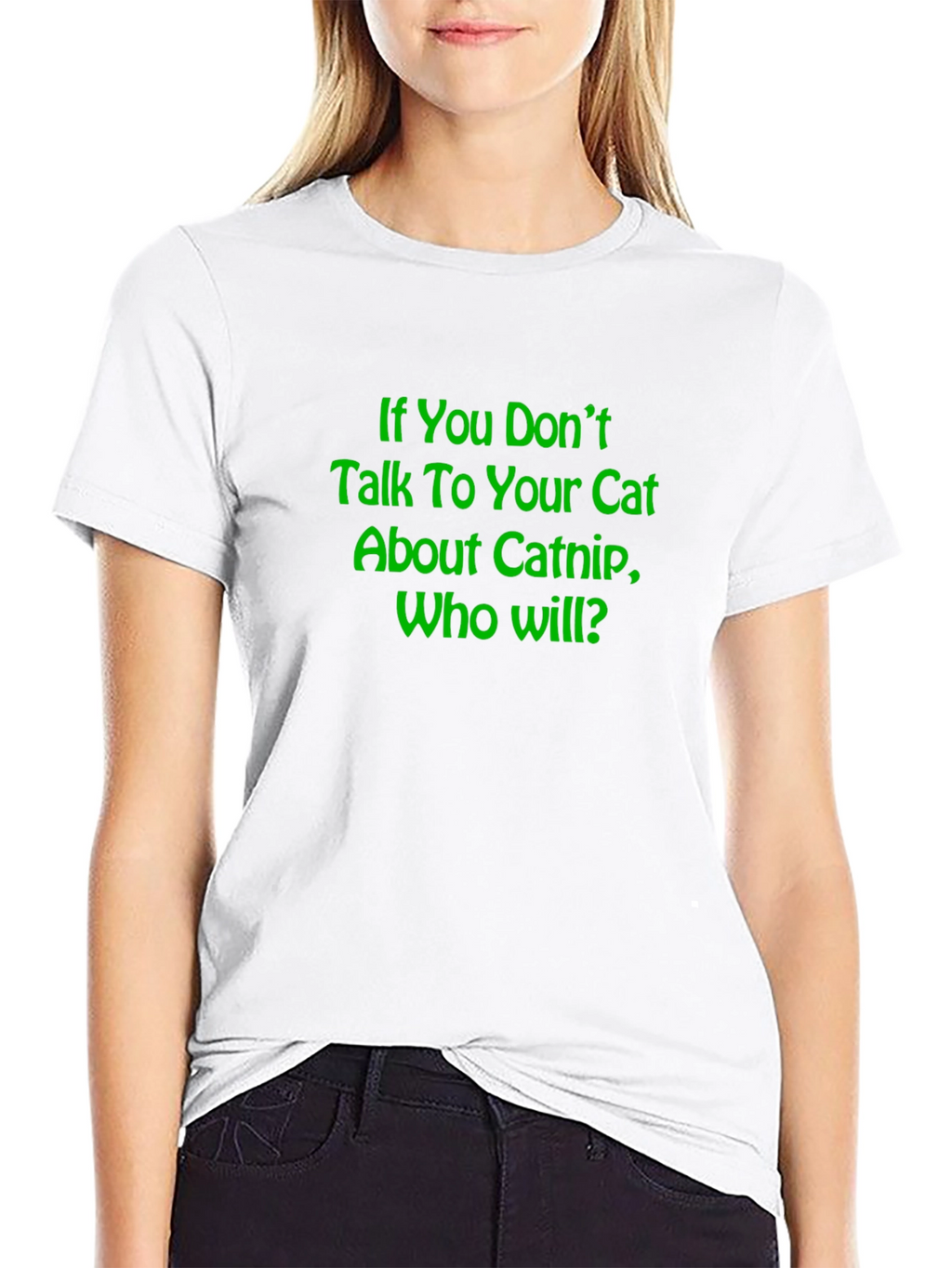 Catnip Conversation T-Shirt - Novelty Tee