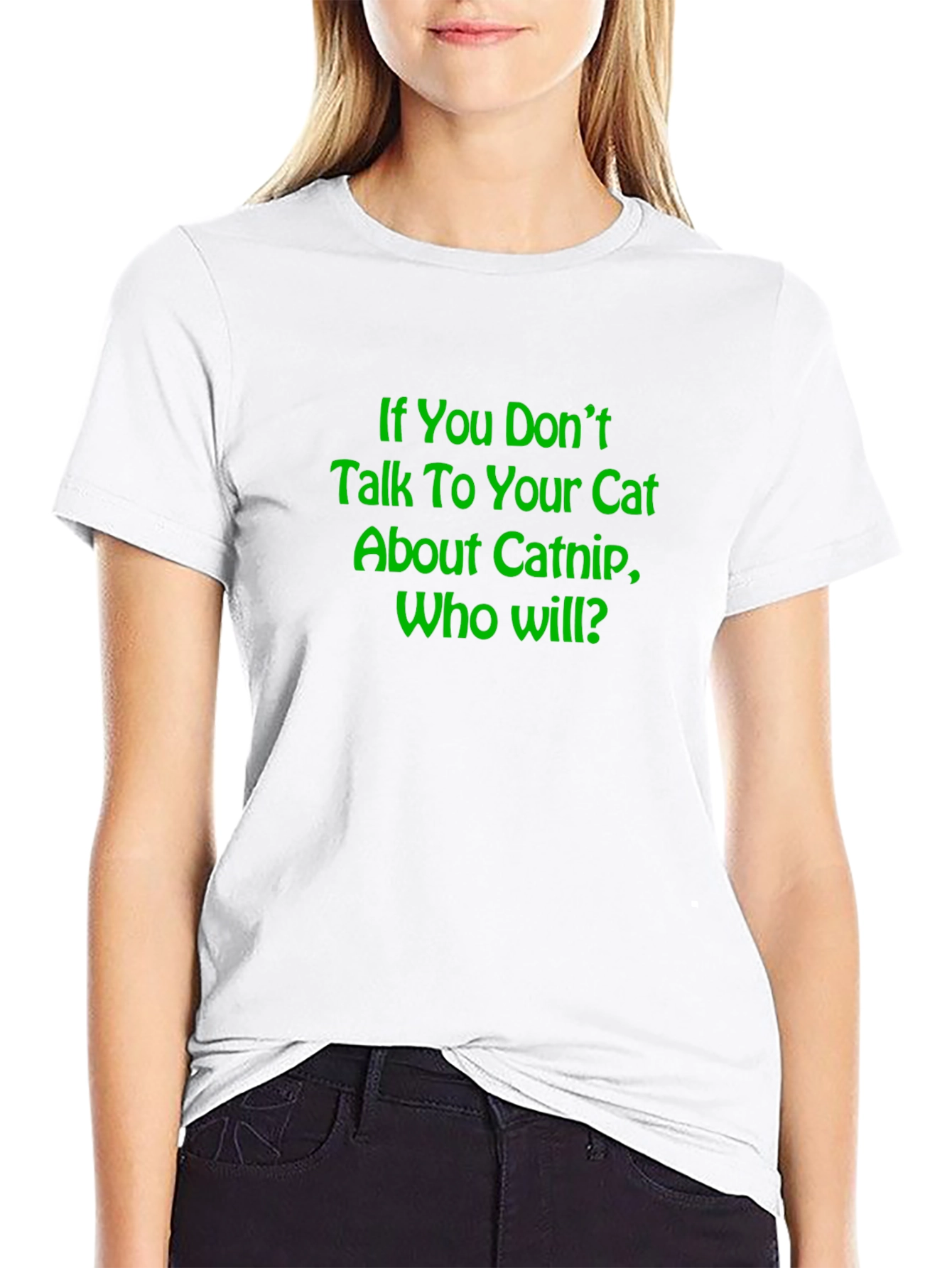 Catnip Conversation T-Shirt - Novelty Tee