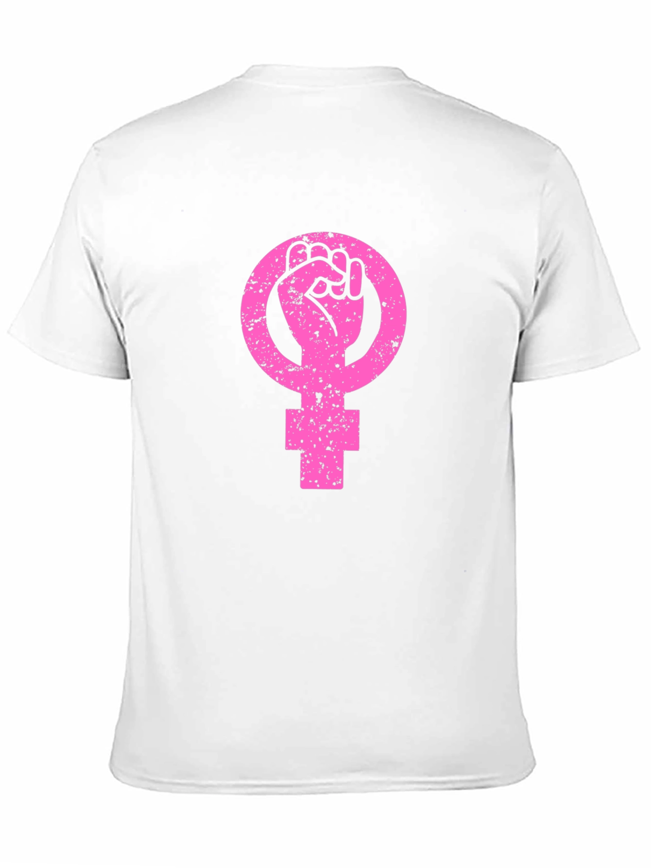 Feminist Fist Symbol T-Shirt - Black
