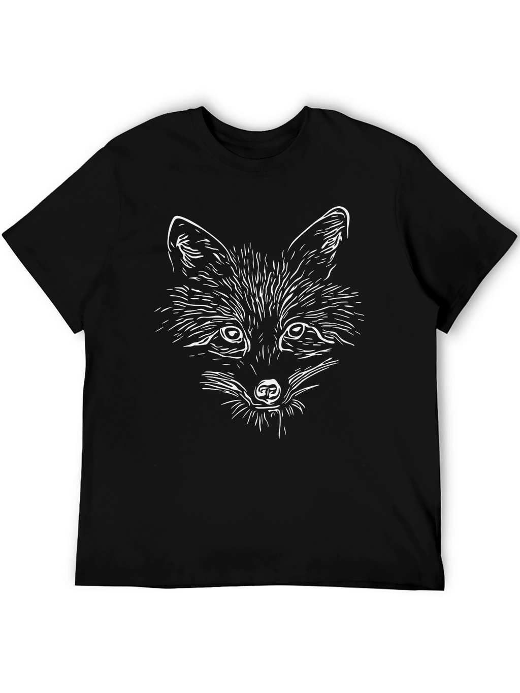 Fox Graphic Tee - Mens Black T-Shirt