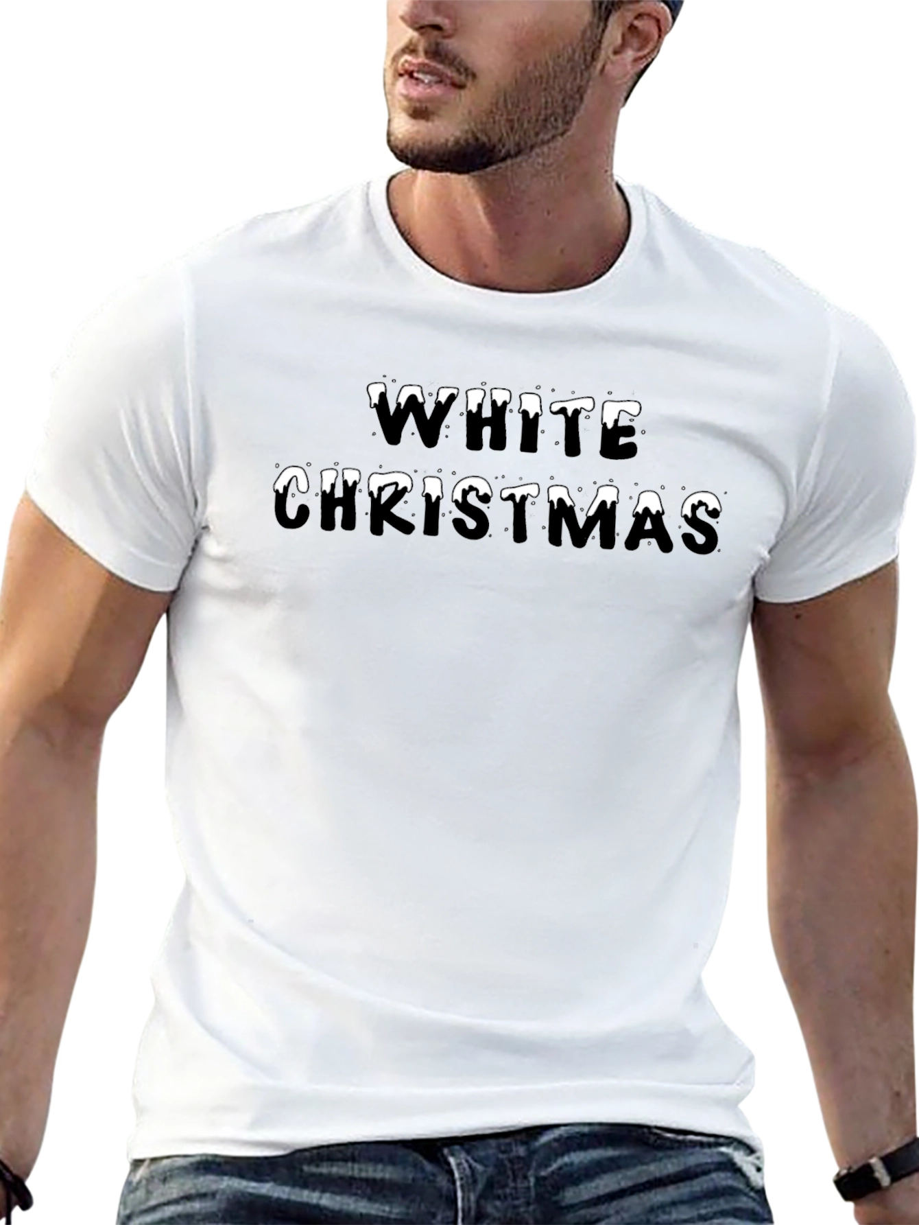 White Christmas Graphic Tee