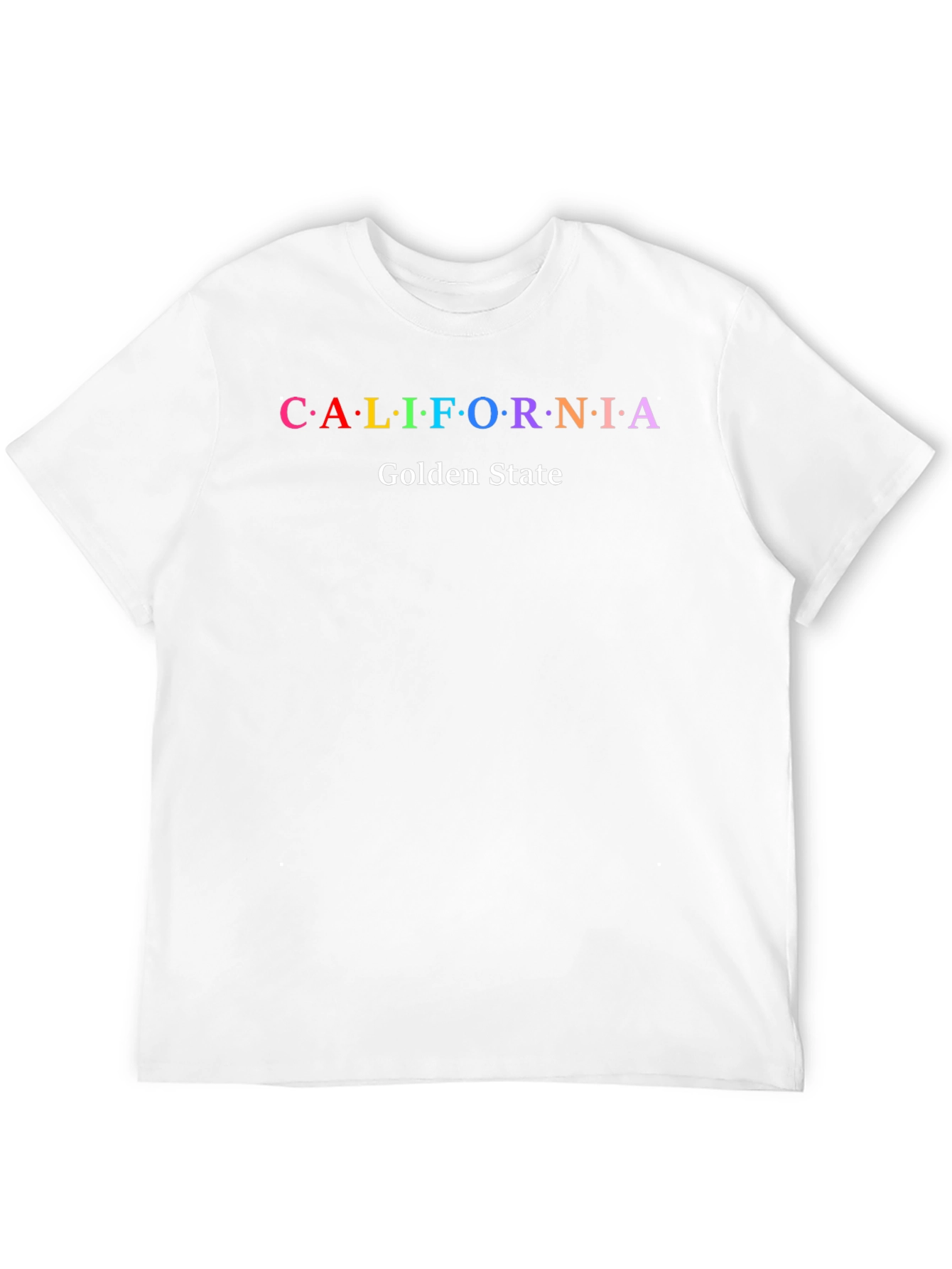 California Golden State Graphic Tee - Mens Black T-Shirt