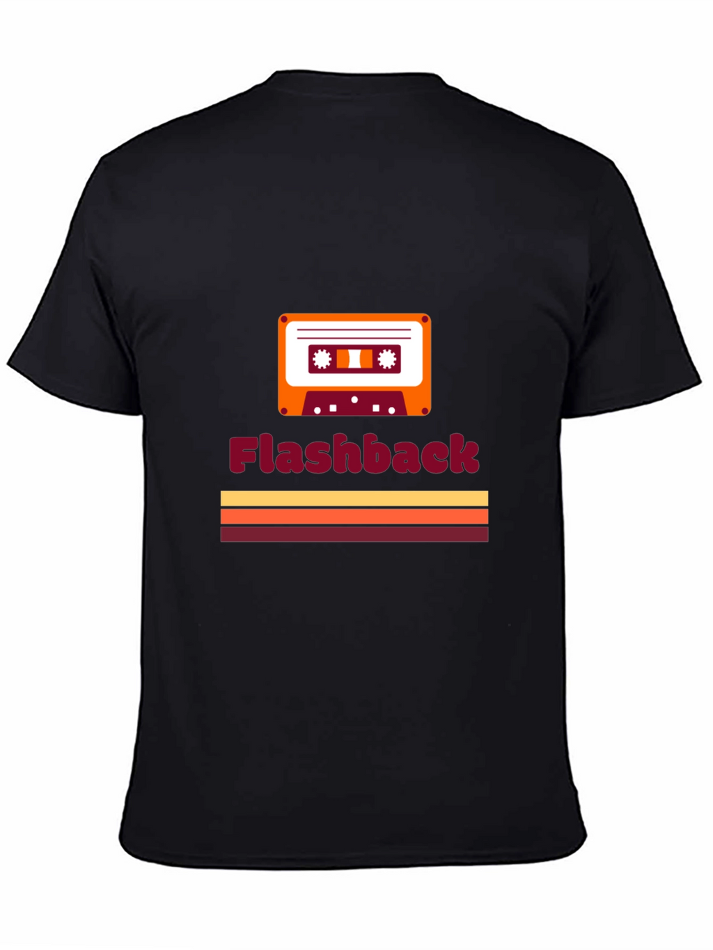 Retro Flashback Cassette Tape Graphic Tee