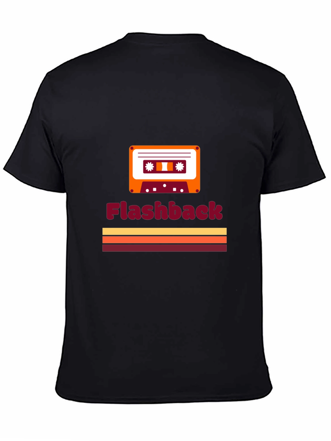 Retro Flashback Cassette Tape Graphic Tee
