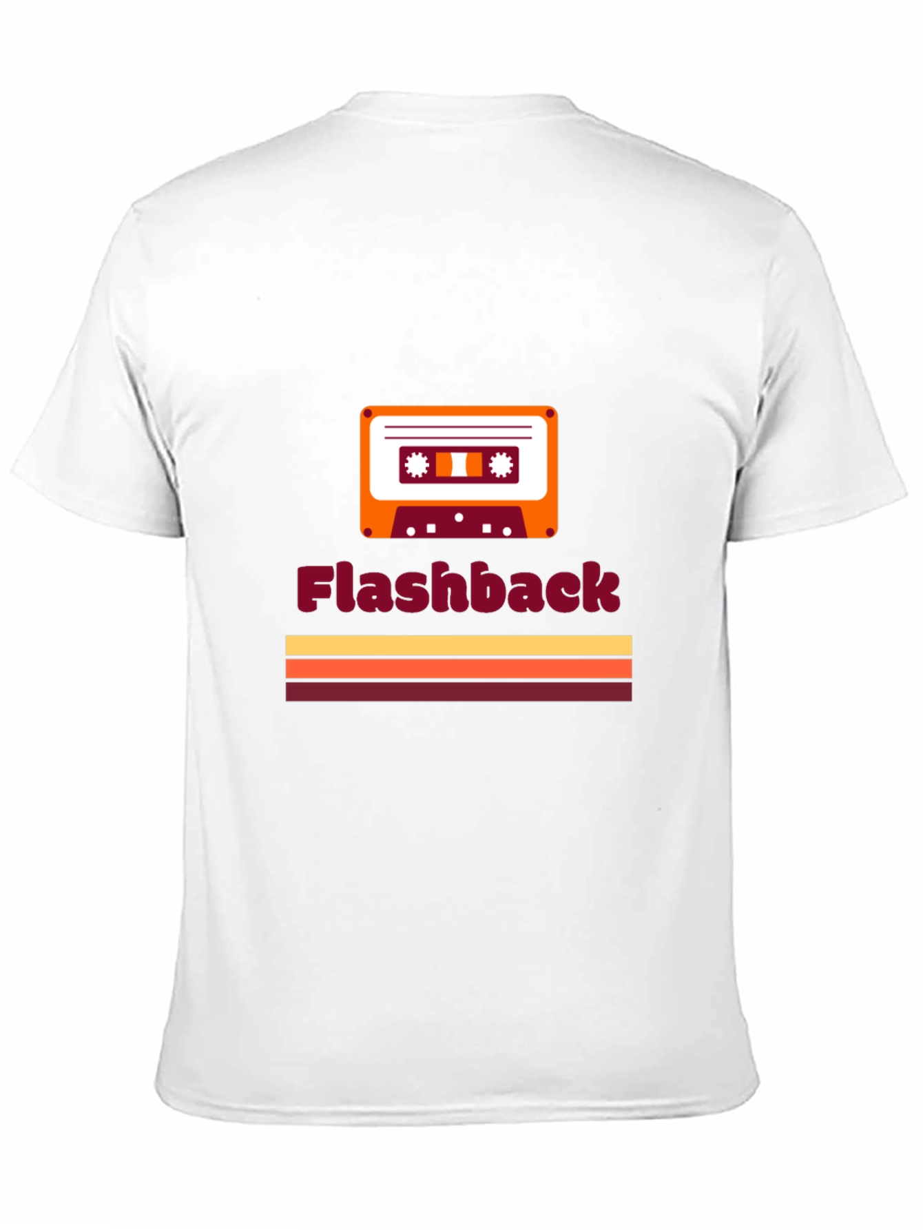 Retro Flashback Cassette Tape Graphic Tee