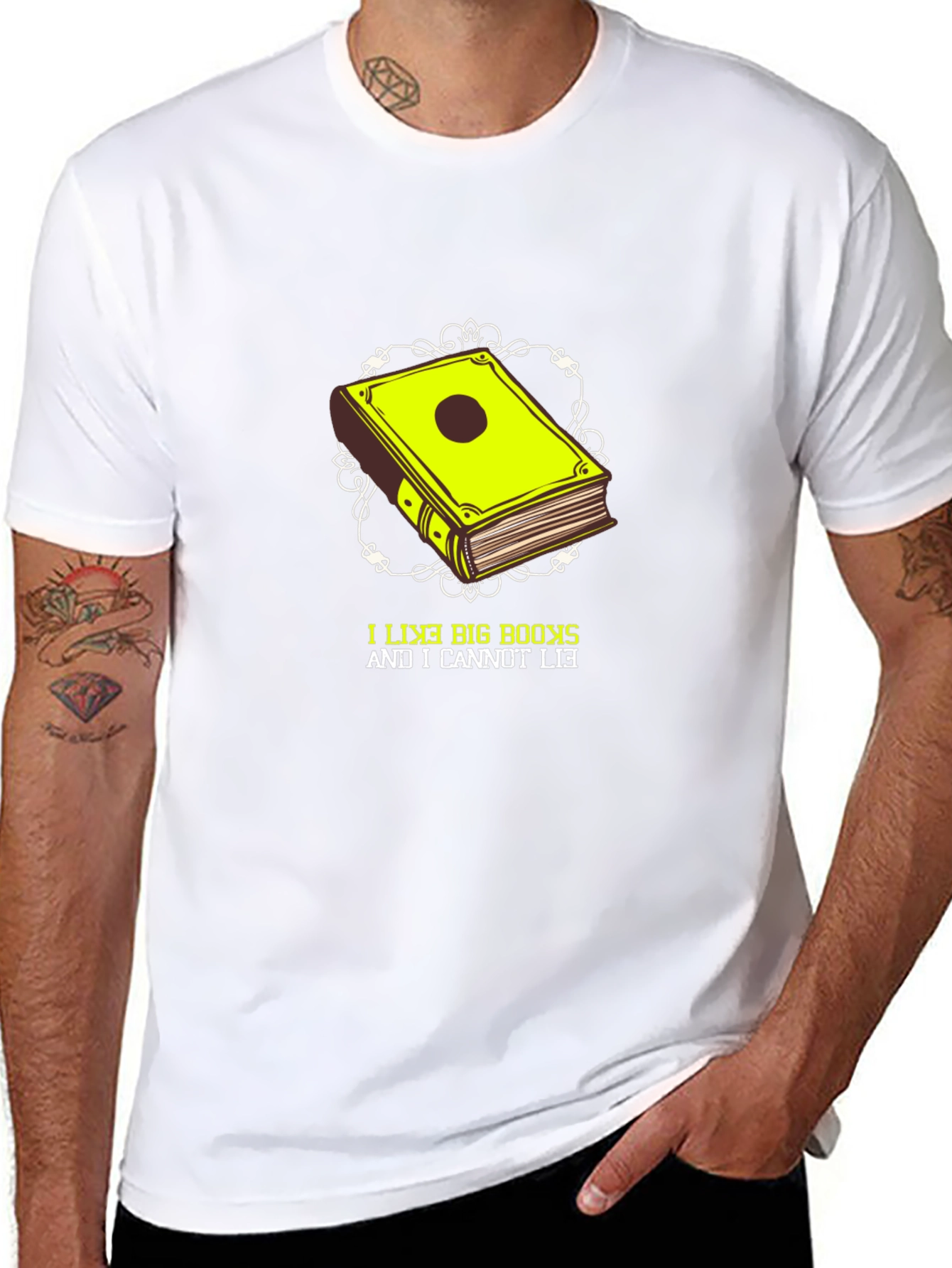 Big Books T-Shirt - Humorous Reader Tee