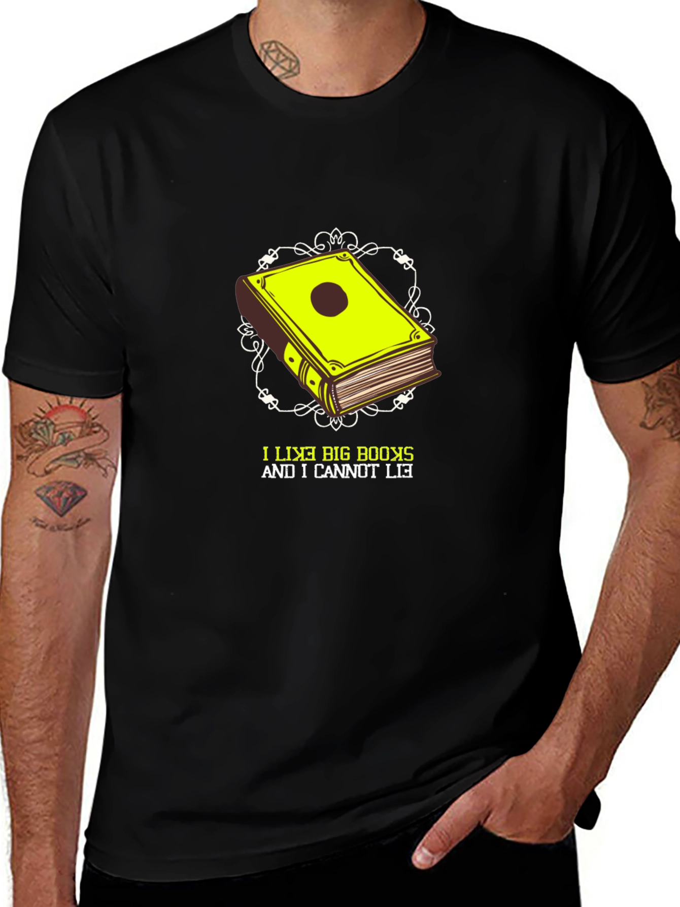 Big Books T-Shirt - Humorous Reader Tee