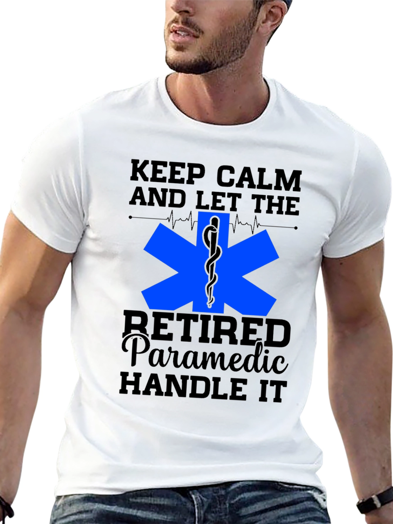 Retired Paramedic T-Shirt - Keep Calm & Handle It!