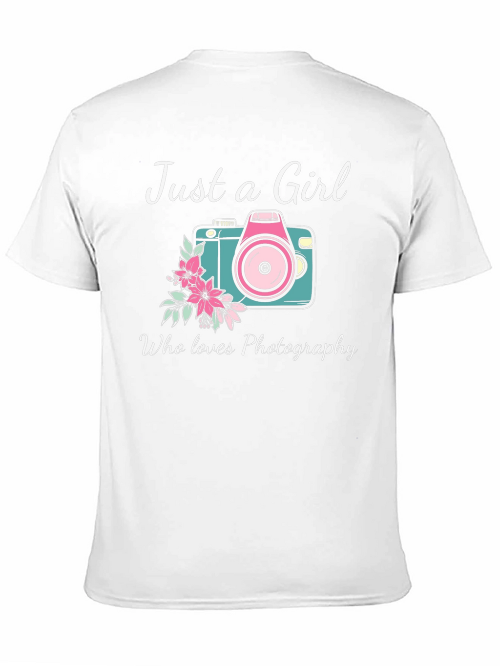 Girl Photographer T-Shirt - Photography Lover Tee