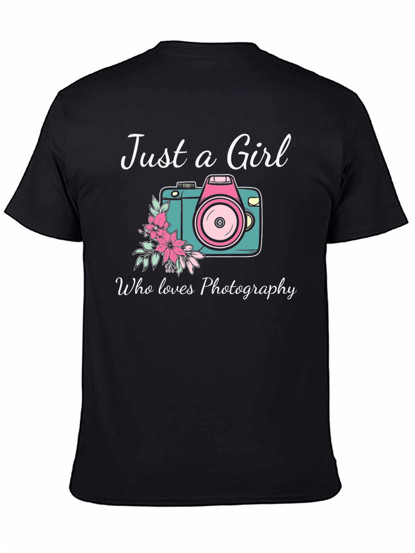 Girl Photographer T-Shirt - Photography Lover Tee