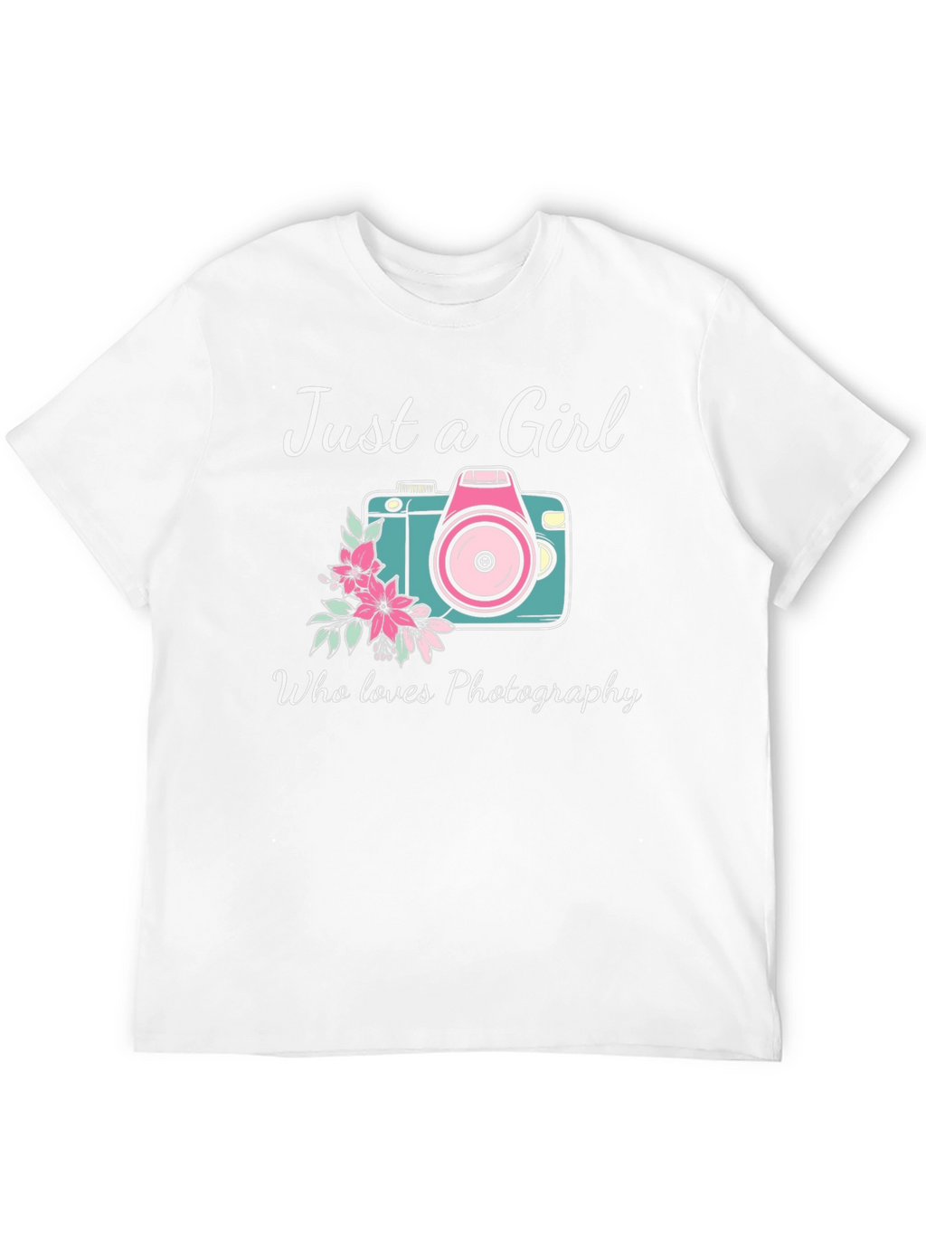 Girl Photographer T-Shirt - Photography Lover Tee
