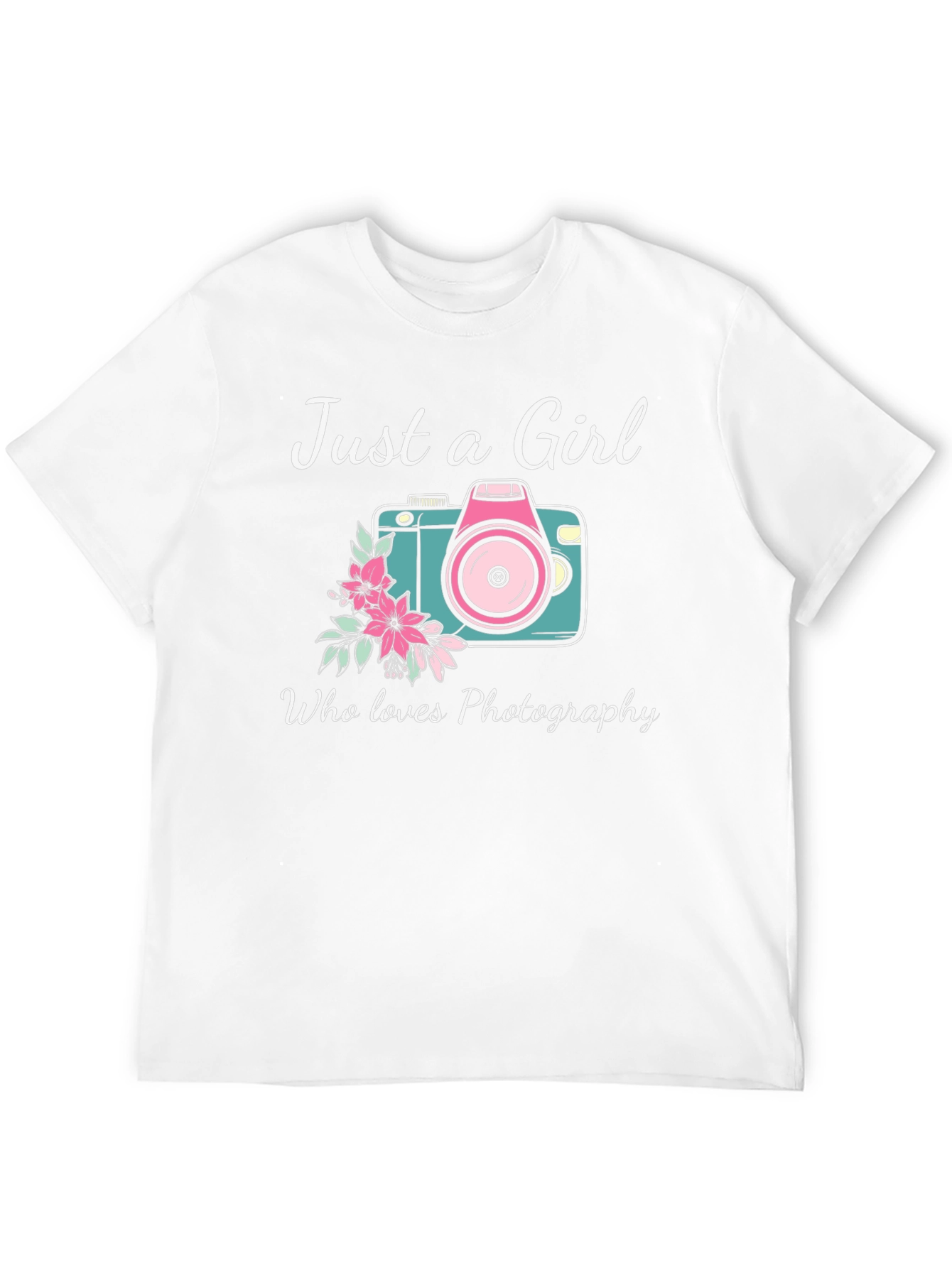 Girl Photographer T-Shirt - Photography Lover Tee