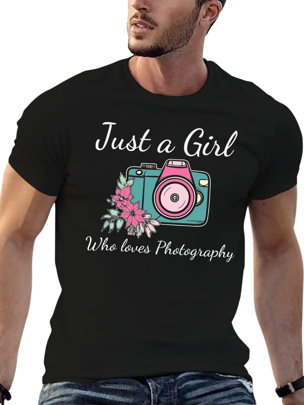 Girl Photographer T-Shirt - Photography Lover Tee