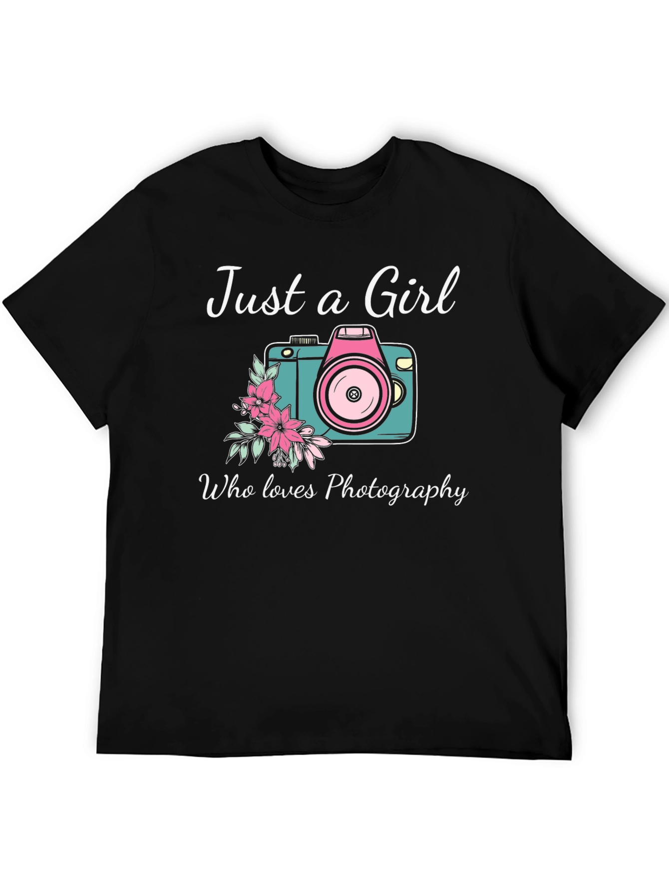 Girl Photographer T-Shirt - Photography Lover Tee