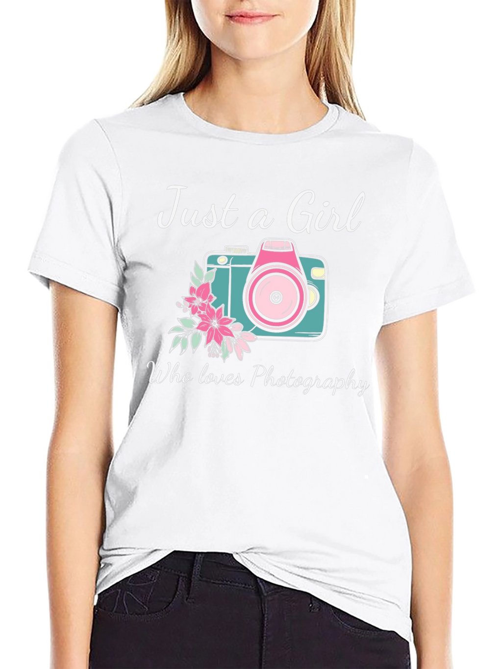 Girl Photographer T-Shirt - Photography Lover Tee