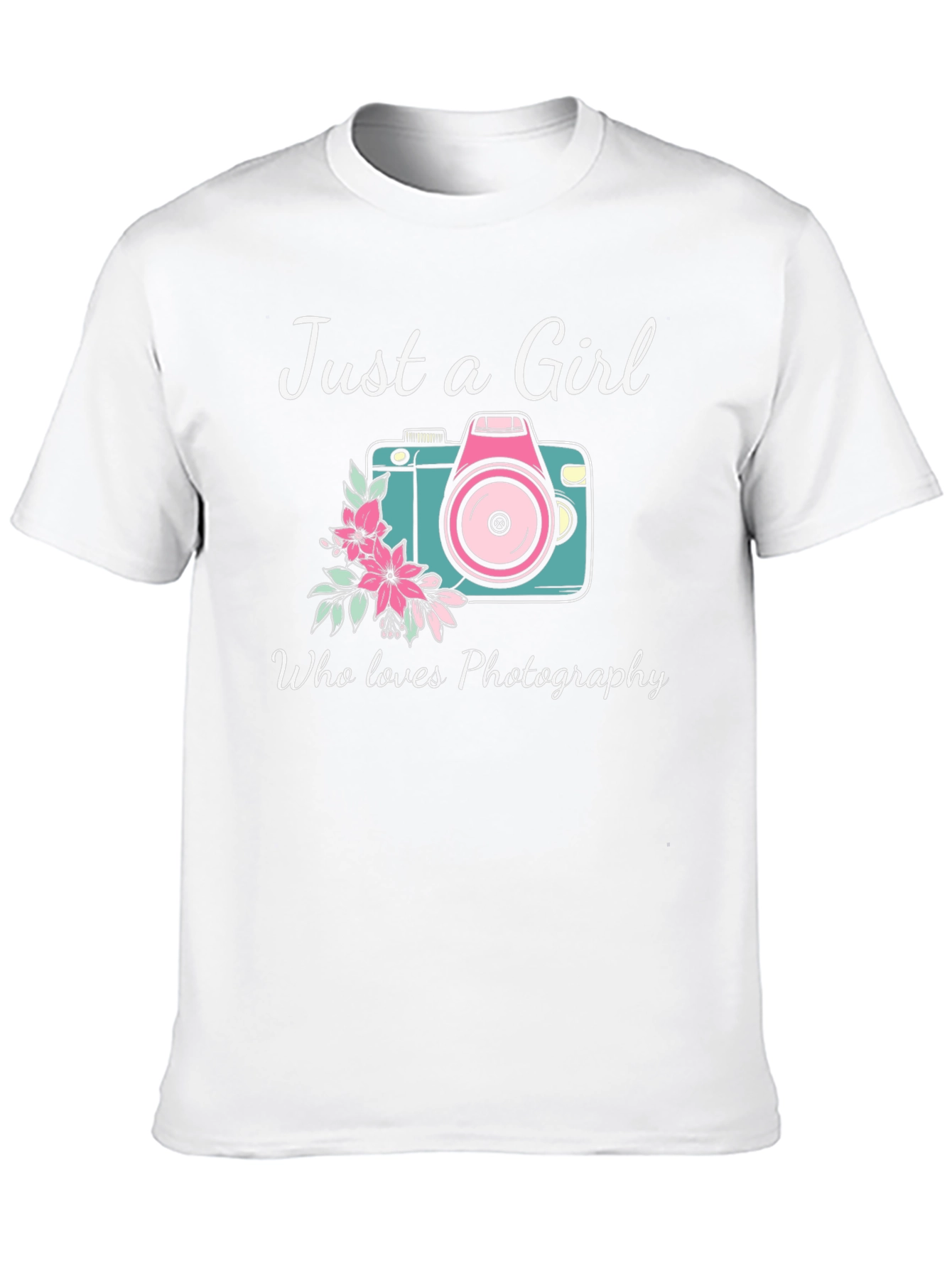 Girl Photographer T-Shirt - Photography Lover Tee