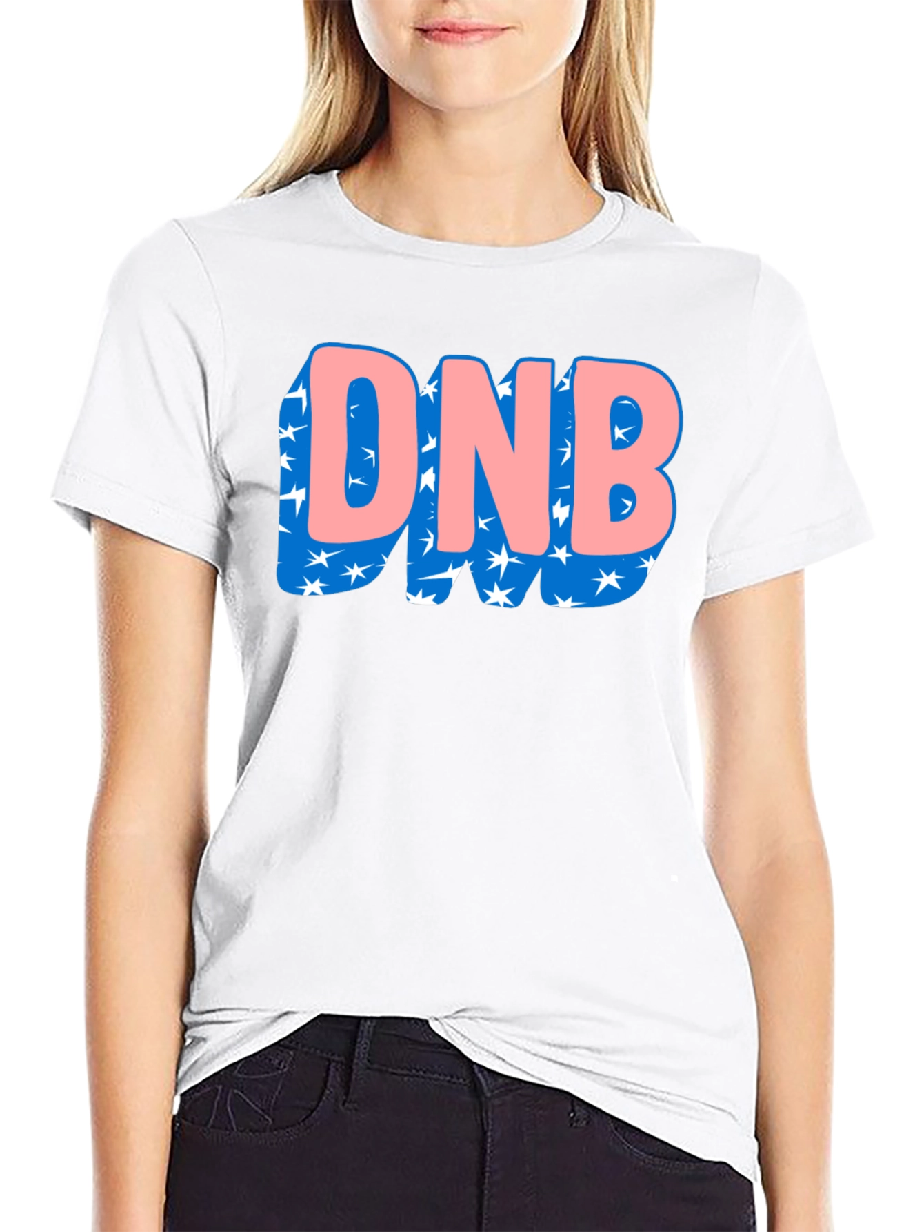 DNB Starry Graphic Tee - Black