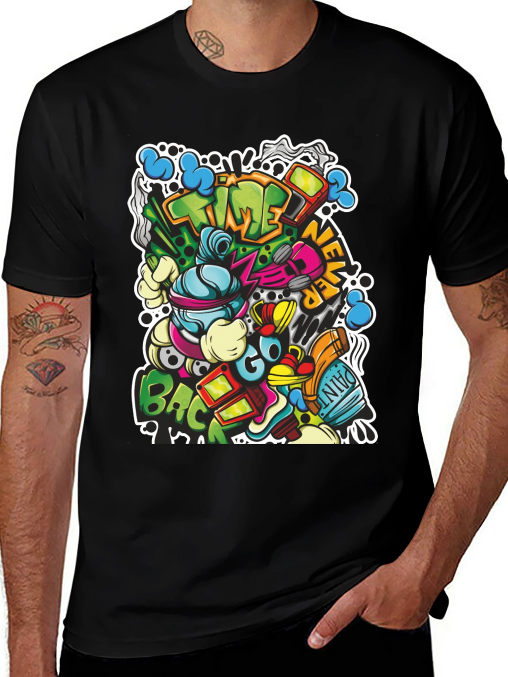 Time Never Goes Back Graphic Tee