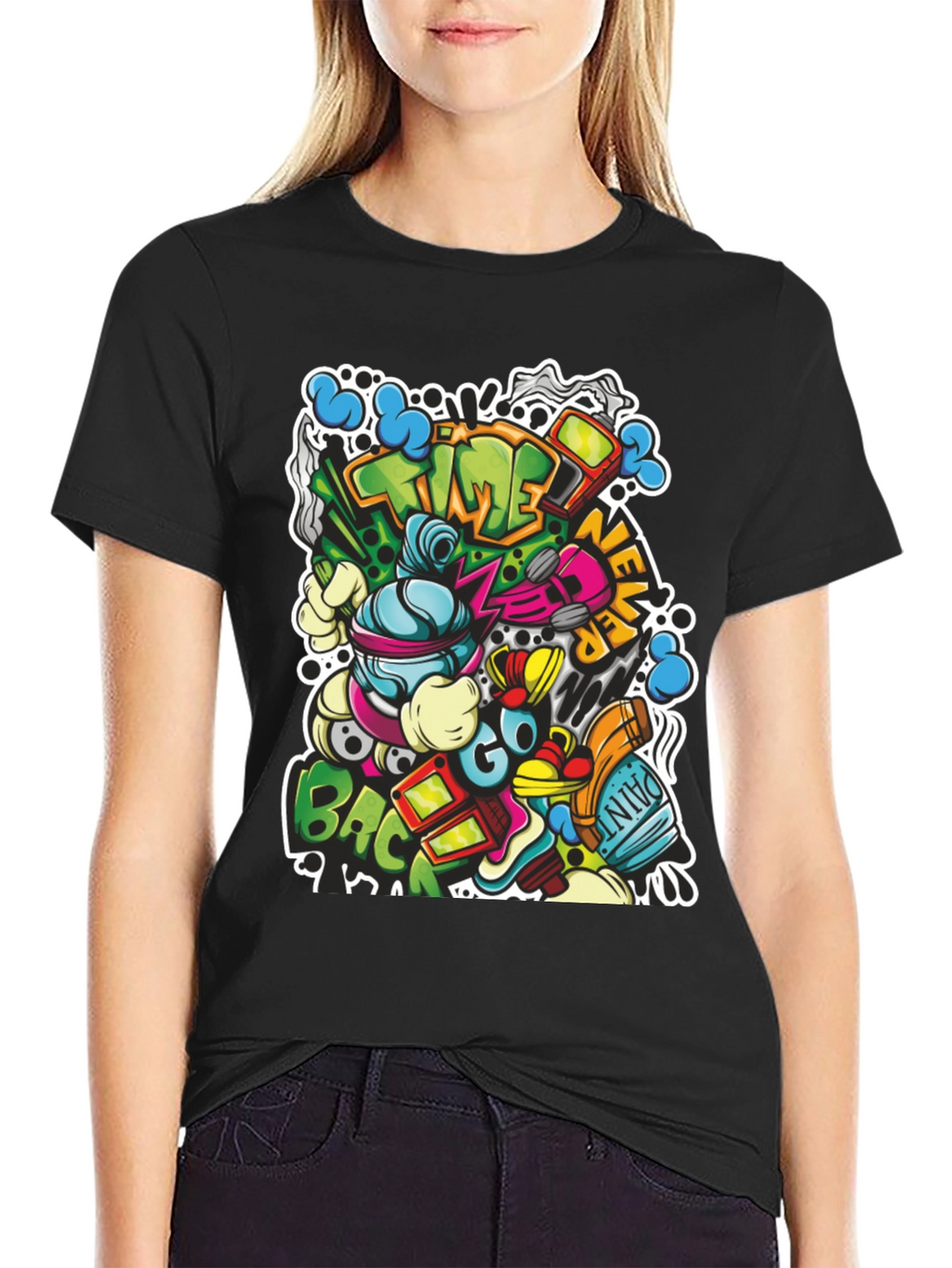 Time Never Goes Back Graphic Tee